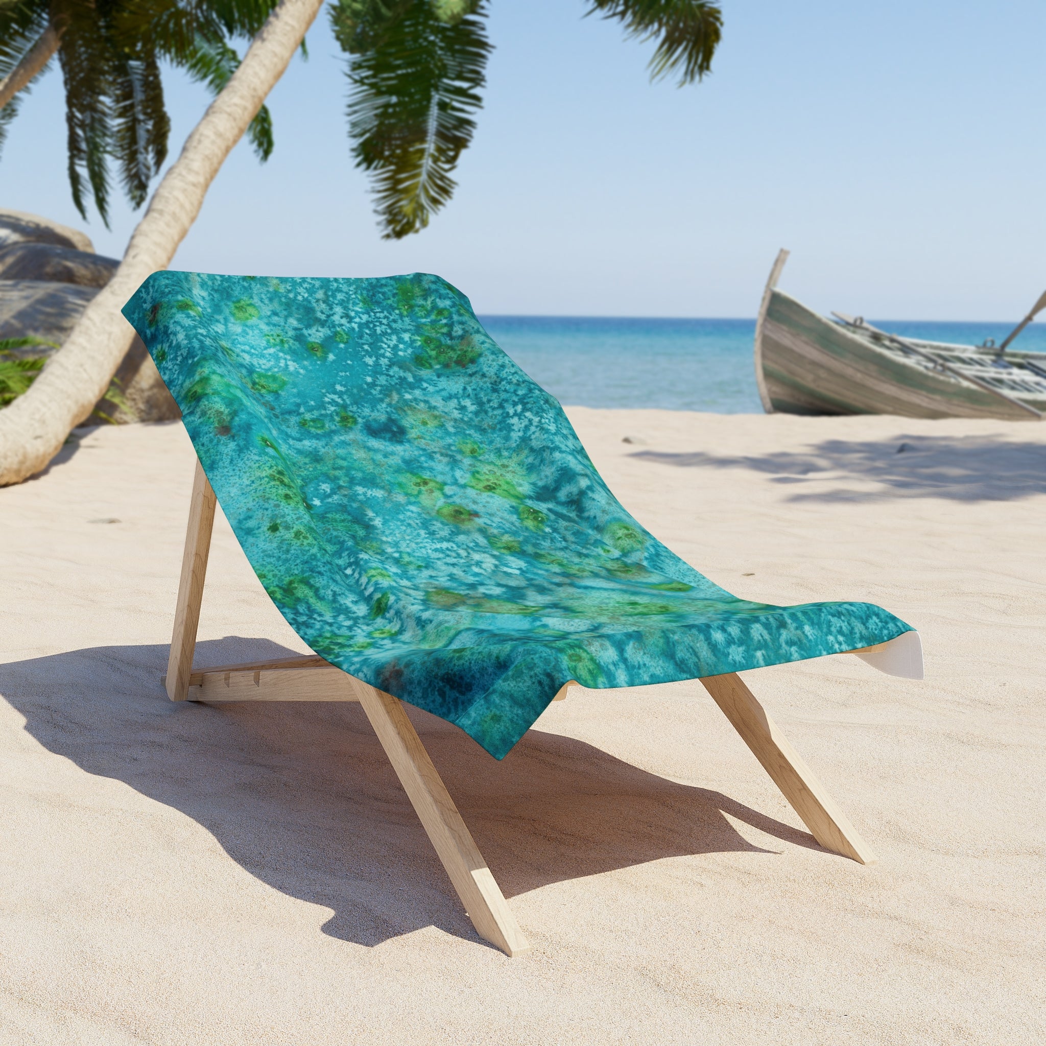 Colourful Abstract Beach Towels, Cotton Loop backing for Durability, 2 Sizes.  For Family and friends or a Special Gift #83 Who Am I Today