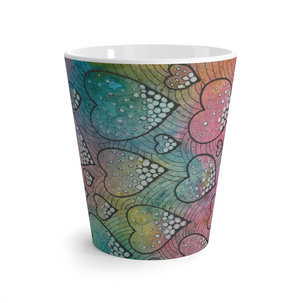 Coffee Mugs and Cups. Colourful Abstract Designs. Perfect for Home, Office or Special Gift #97 Whats Love Got To Do With It
