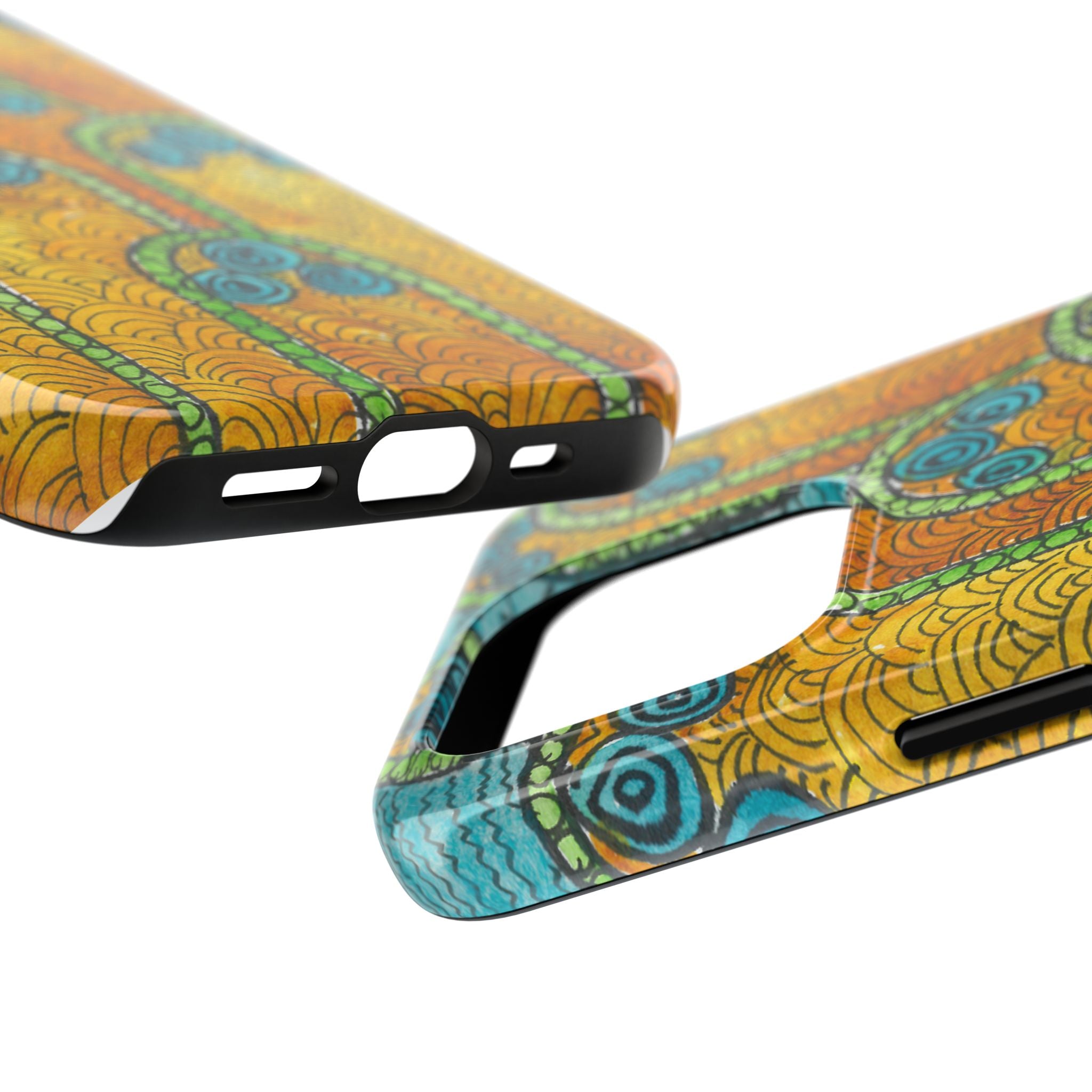 Tough Phone Case - All iPhones and Samsung Galaxys - Exciting Abstract Design #87 Belgrade Impressions - Serbia