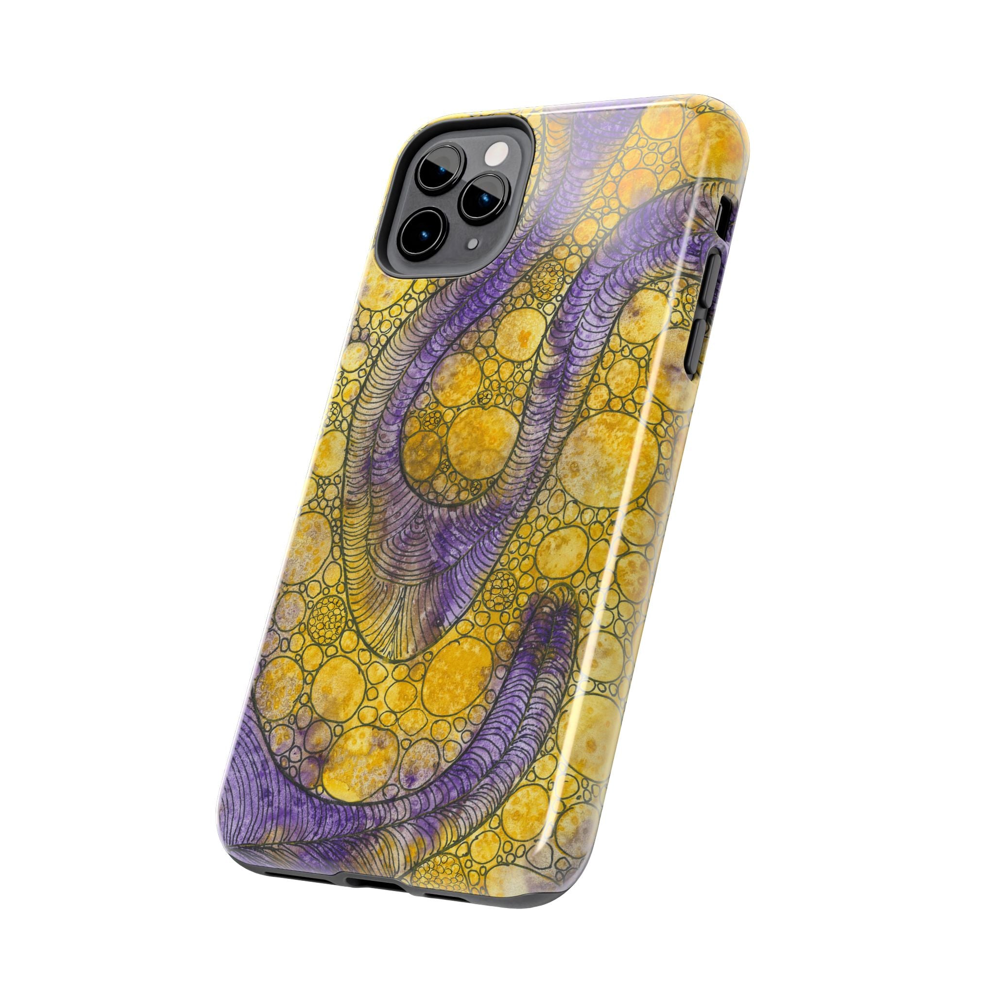 Tough Phone Case - All iPhones and Samsung Galaxys - Exciting Abstract Design #64 Is Now A Good Time?