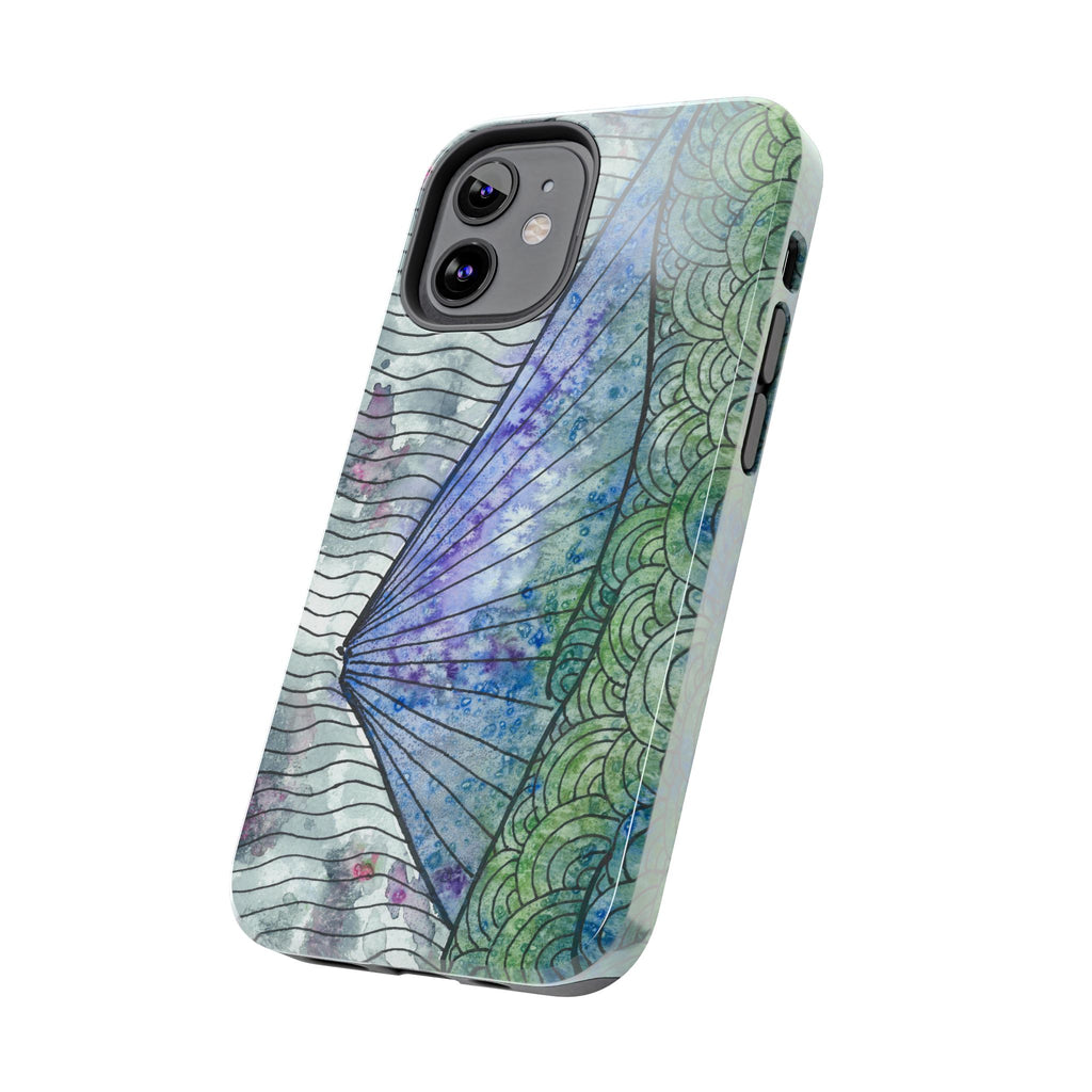 Tough Phone Case - All iPhones and Samsung Galaxys - Exciting Abstract Design #90 Rtanj Pyramid - Serbia