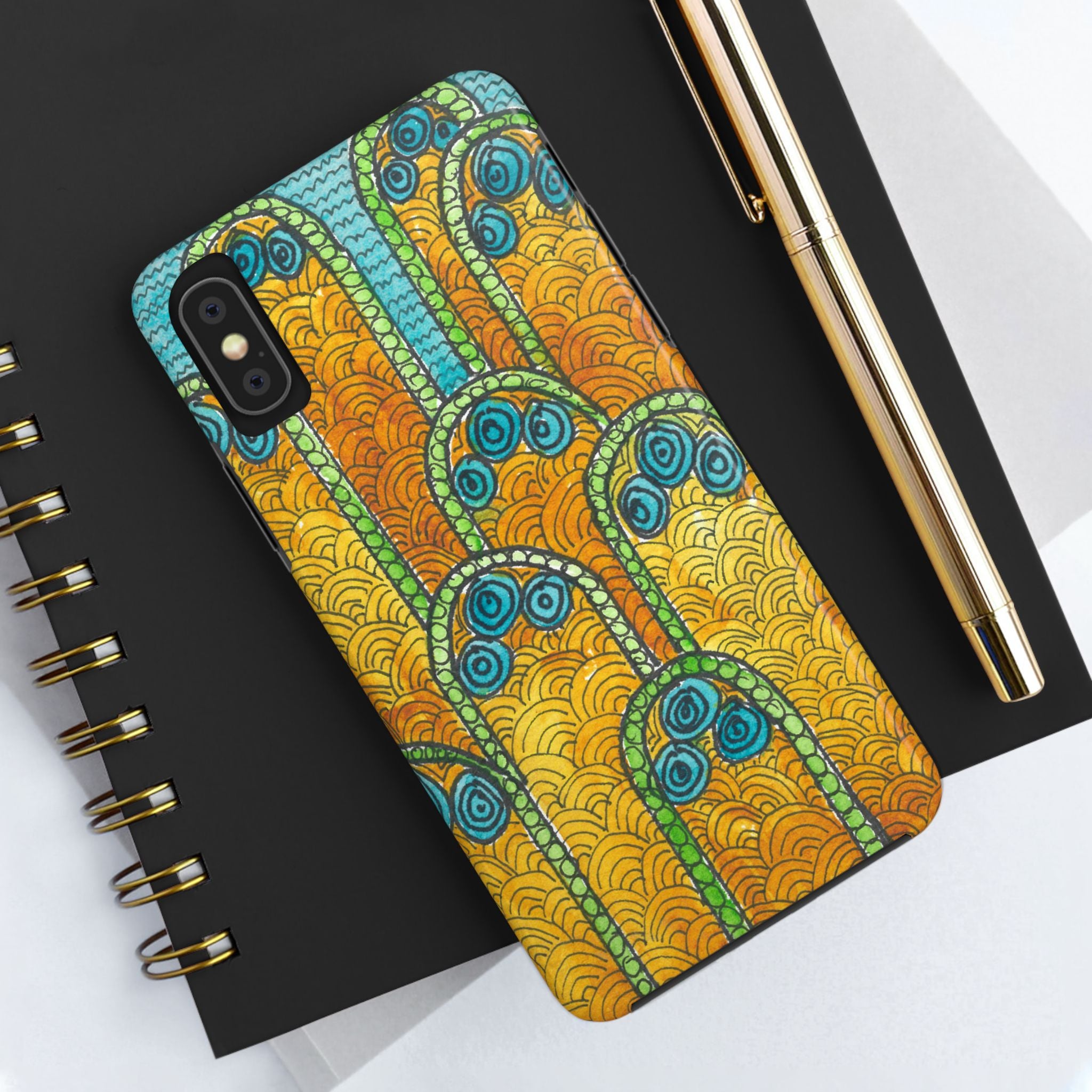 Tough Phone Case - All iPhones and Samsung Galaxys - Exciting Abstract Design #87 Belgrade Impressions - Serbia
