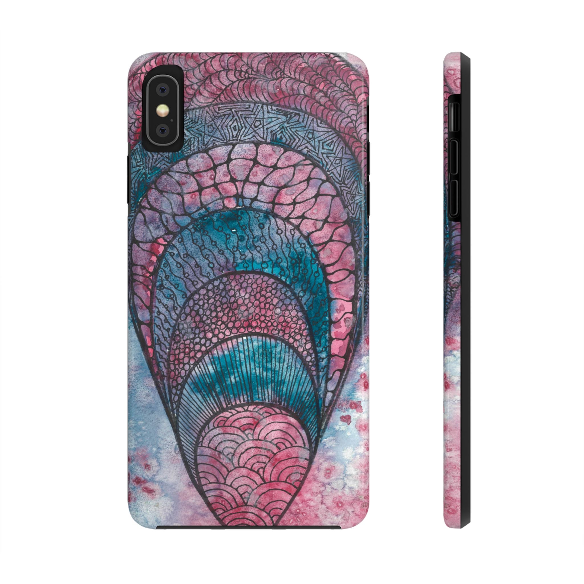 Tough Phone Case - All iPhones and Samsung Galaxys - Exciting Abstract Design #92 The Goddess Lives