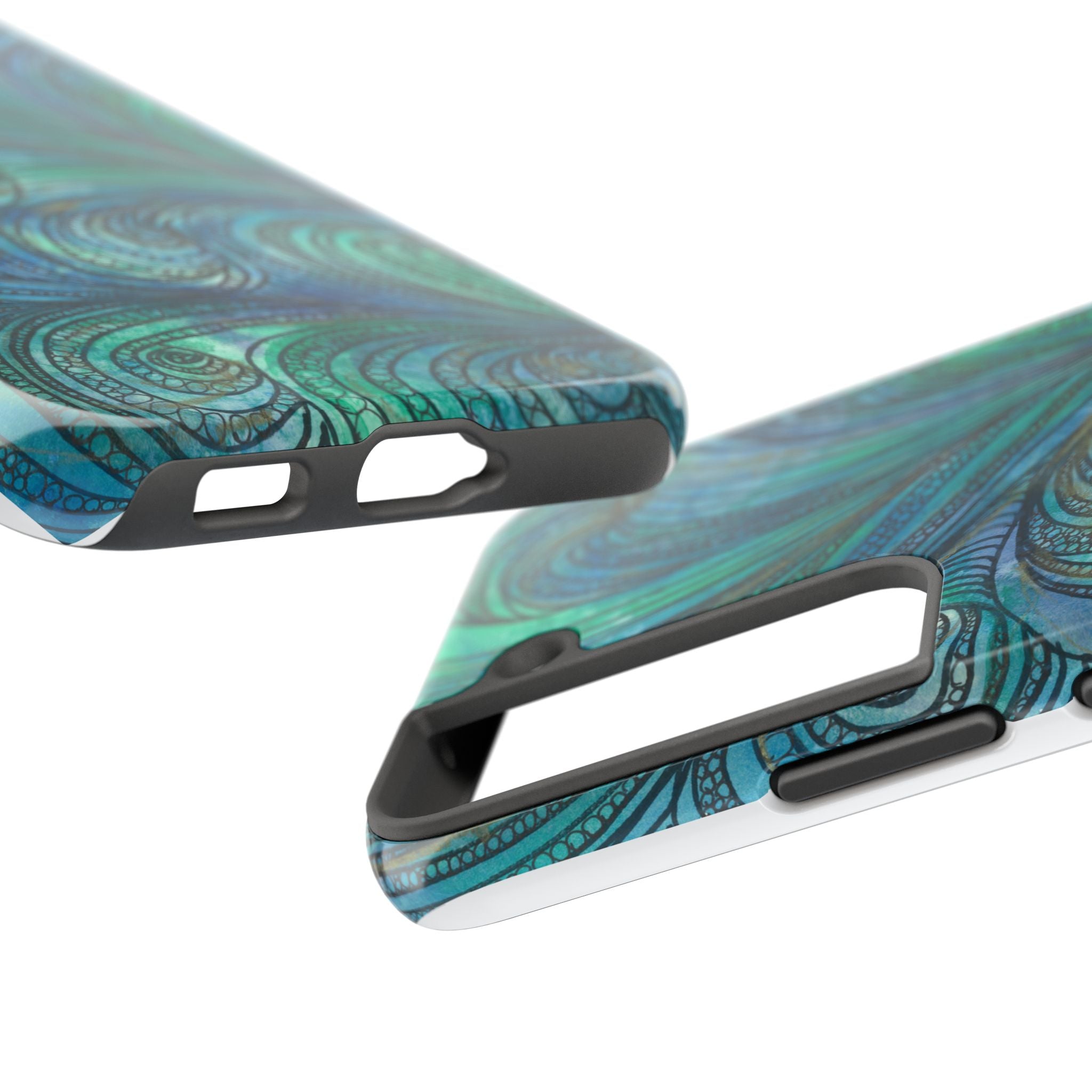 Tough Phone Case - All iPhones and Samsung Galaxys - Exciting Abstract Design #71 Call Of The Sea