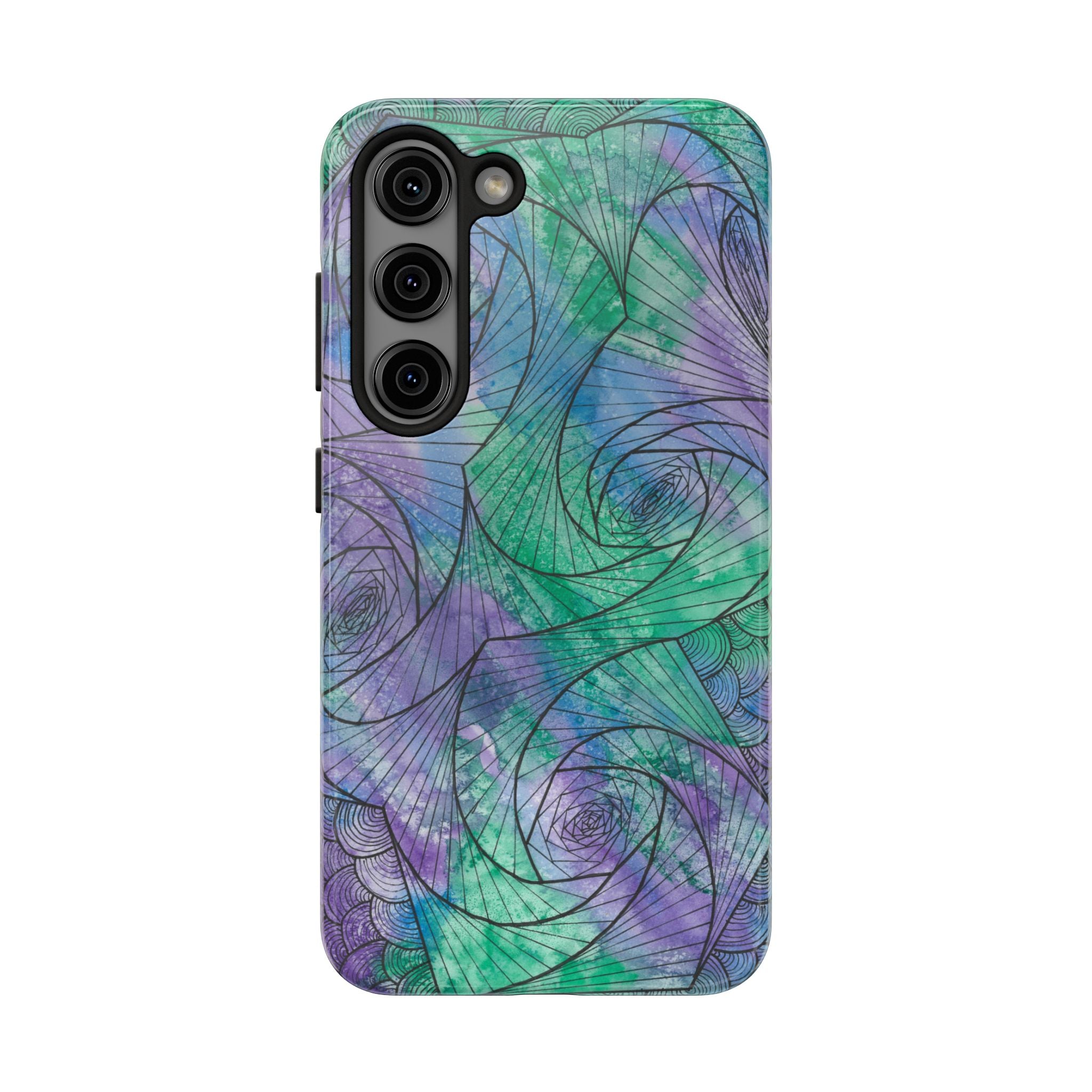 Tough Phone Case - All iPhones and Samsung Galaxys - Exciting Abstract Design  #50 If Not Now When