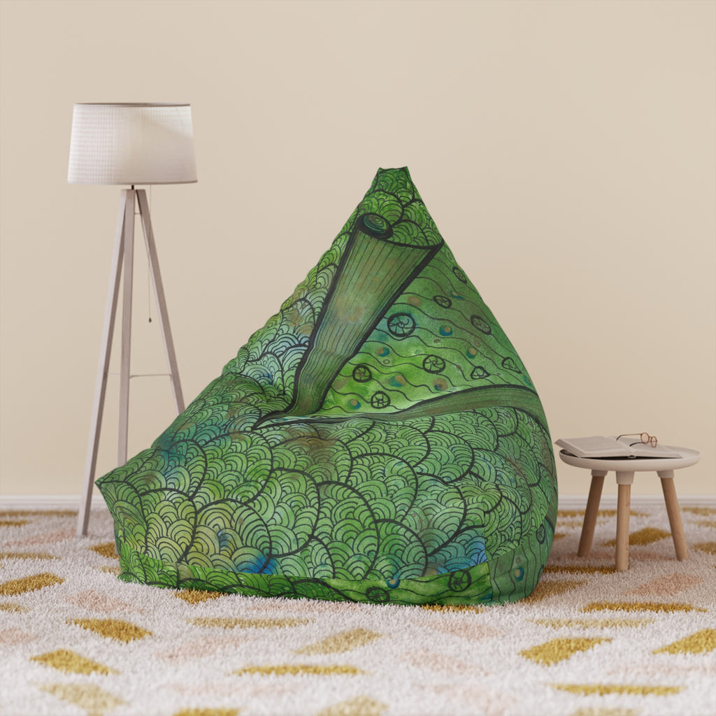 Bean Bag Chair Covers For Indoor & Outdoor - 2 Sizes - Exciting Abstract Design #69 New Horizons