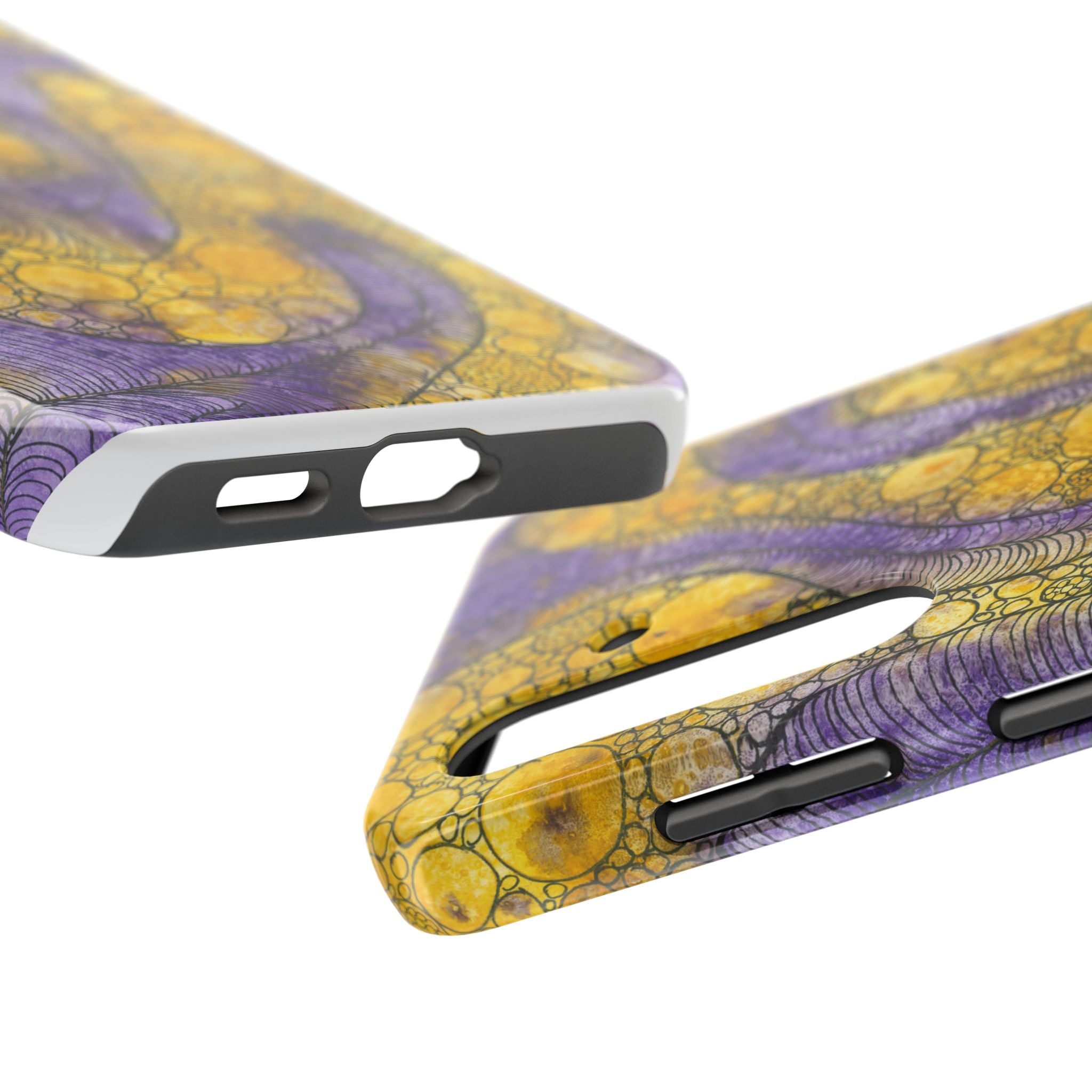 Tough Phone Case - All iPhones and Samsung Galaxys - Exciting Abstract Design #64 Is Now A Good Time?