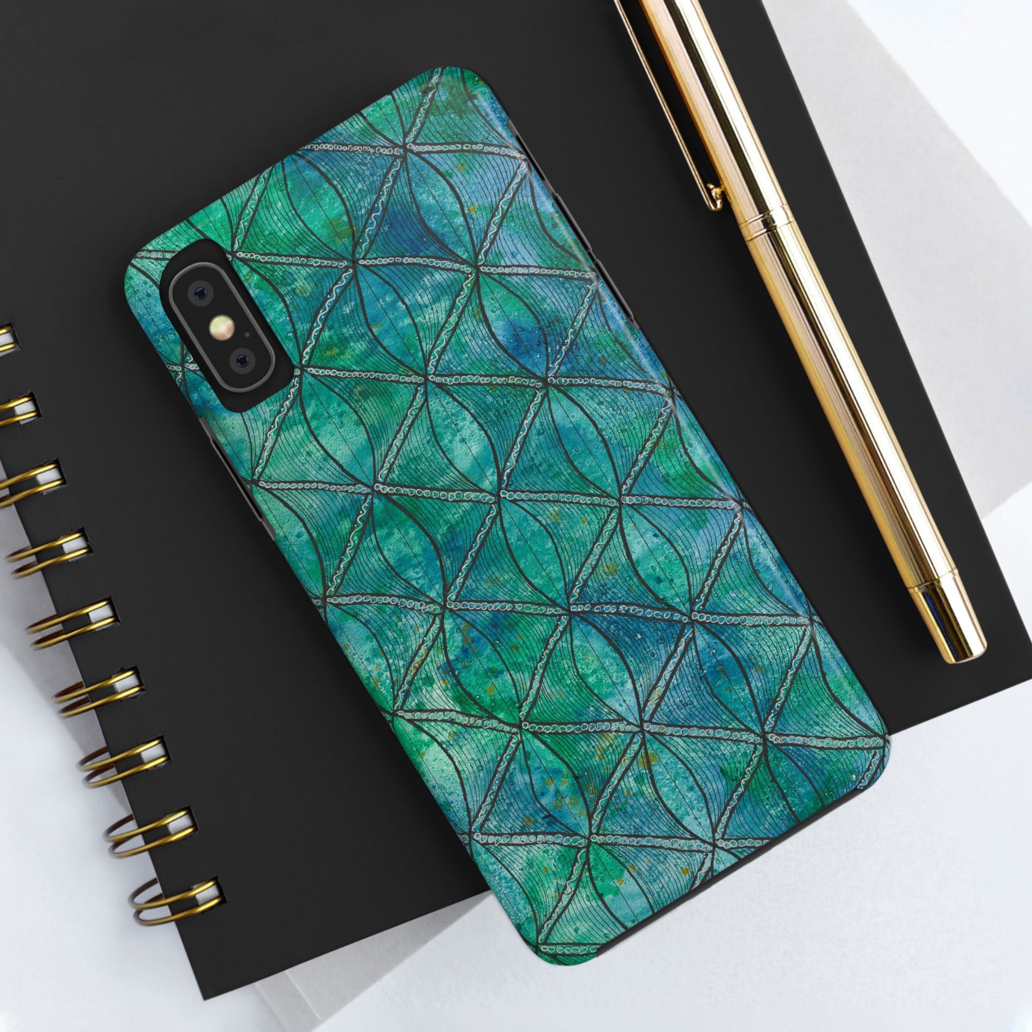 Tough Phone Case - All iPhones and Samsung Galaxys - Exciting Abstract Design #58 How's the Serenity