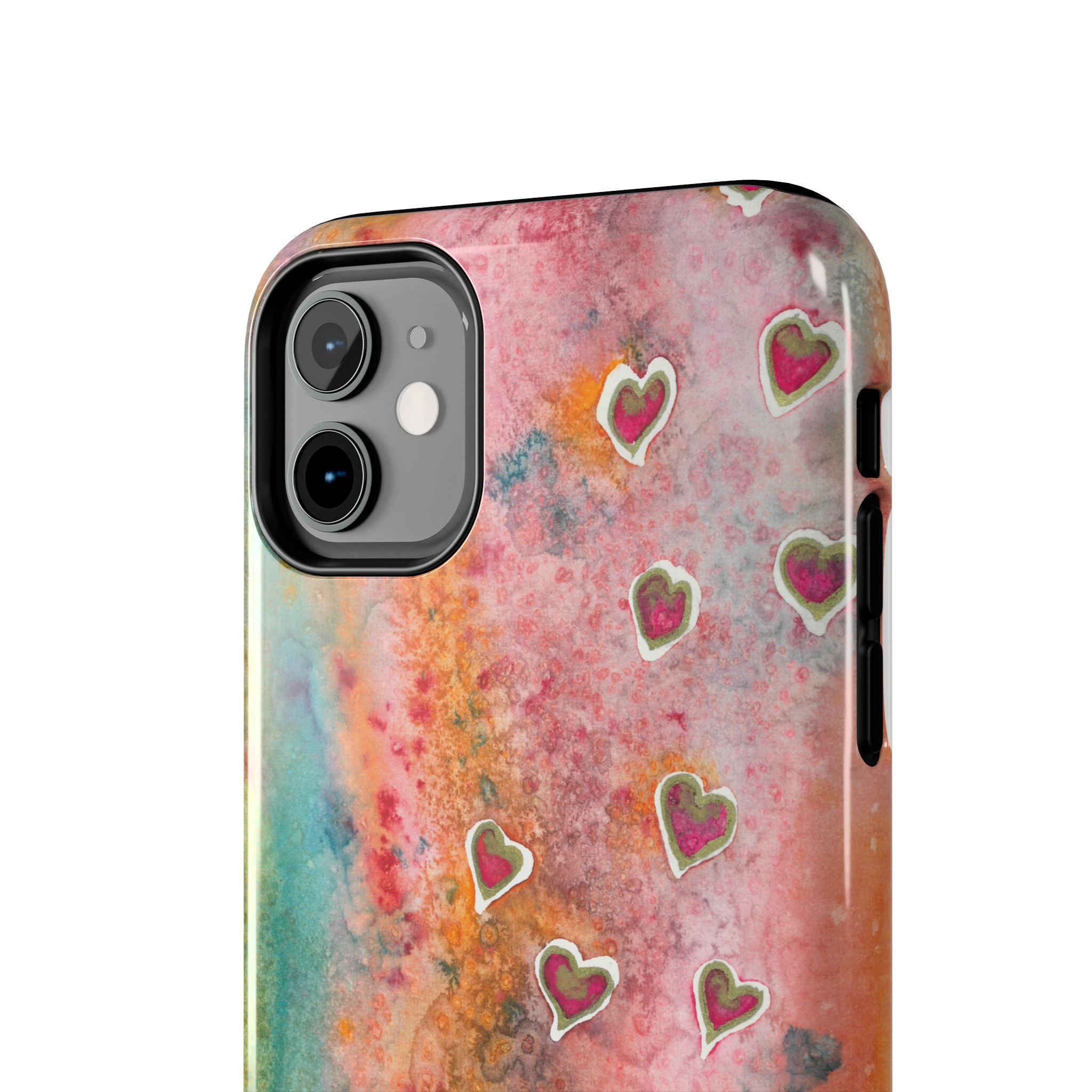 Tough Phone Case - All iPhones and Samsung Galaxys - Exciting Abstract Design #96 Love, Friendship, integrity