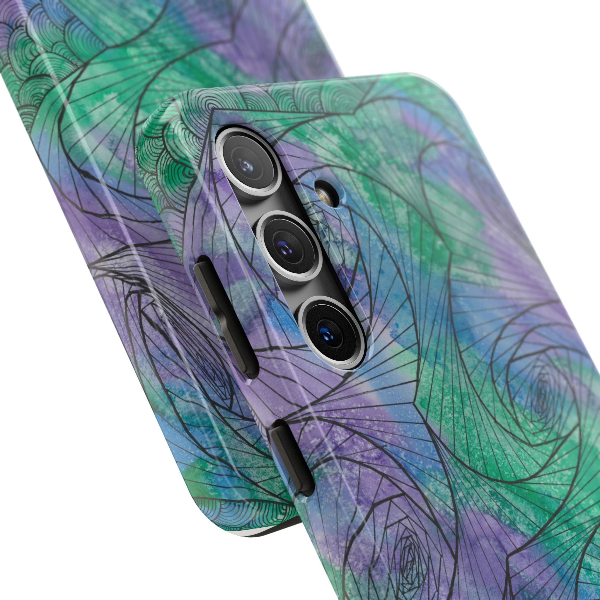 Tough Phone Case - All iPhones and Samsung Galaxys - Exciting Abstract Design  #50 If Not Now When