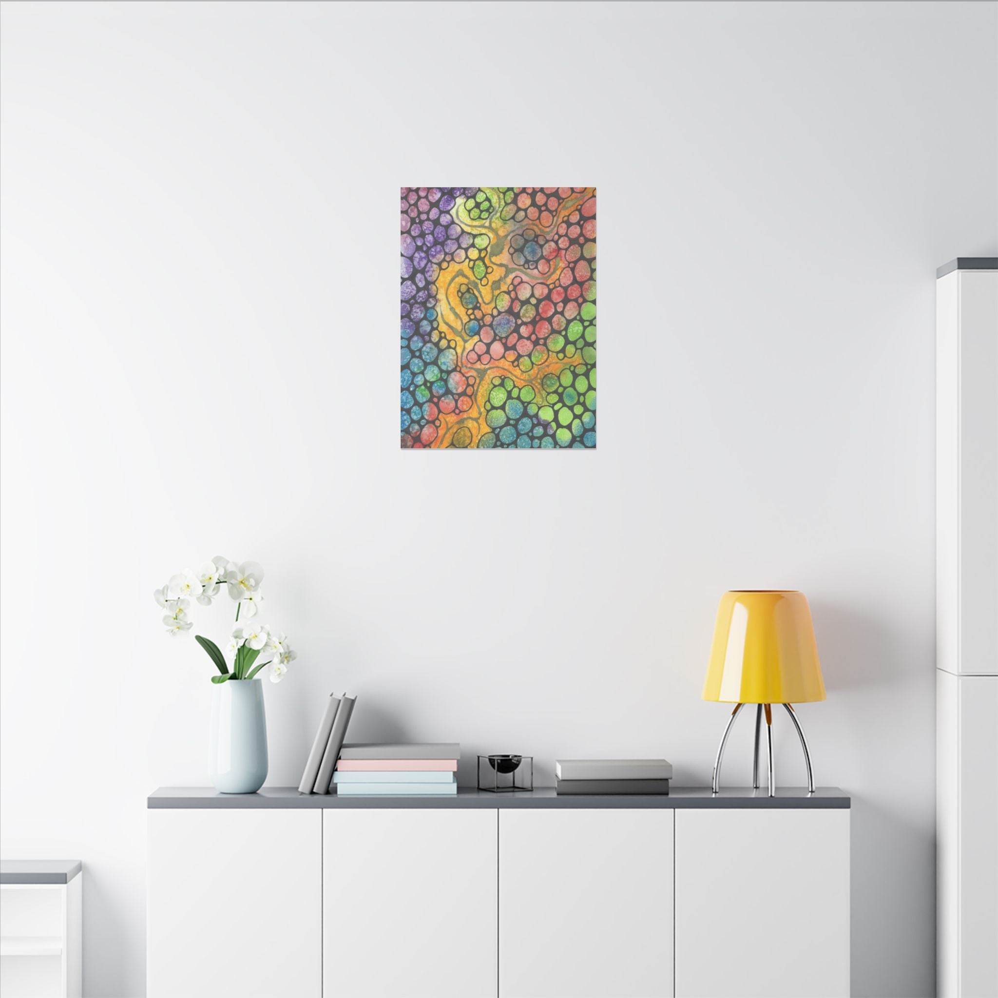Large Colourful Wall Art, Canvas Prints, For Office, Bedroom or Living Room, or Special Gift #77 River Of Dreams