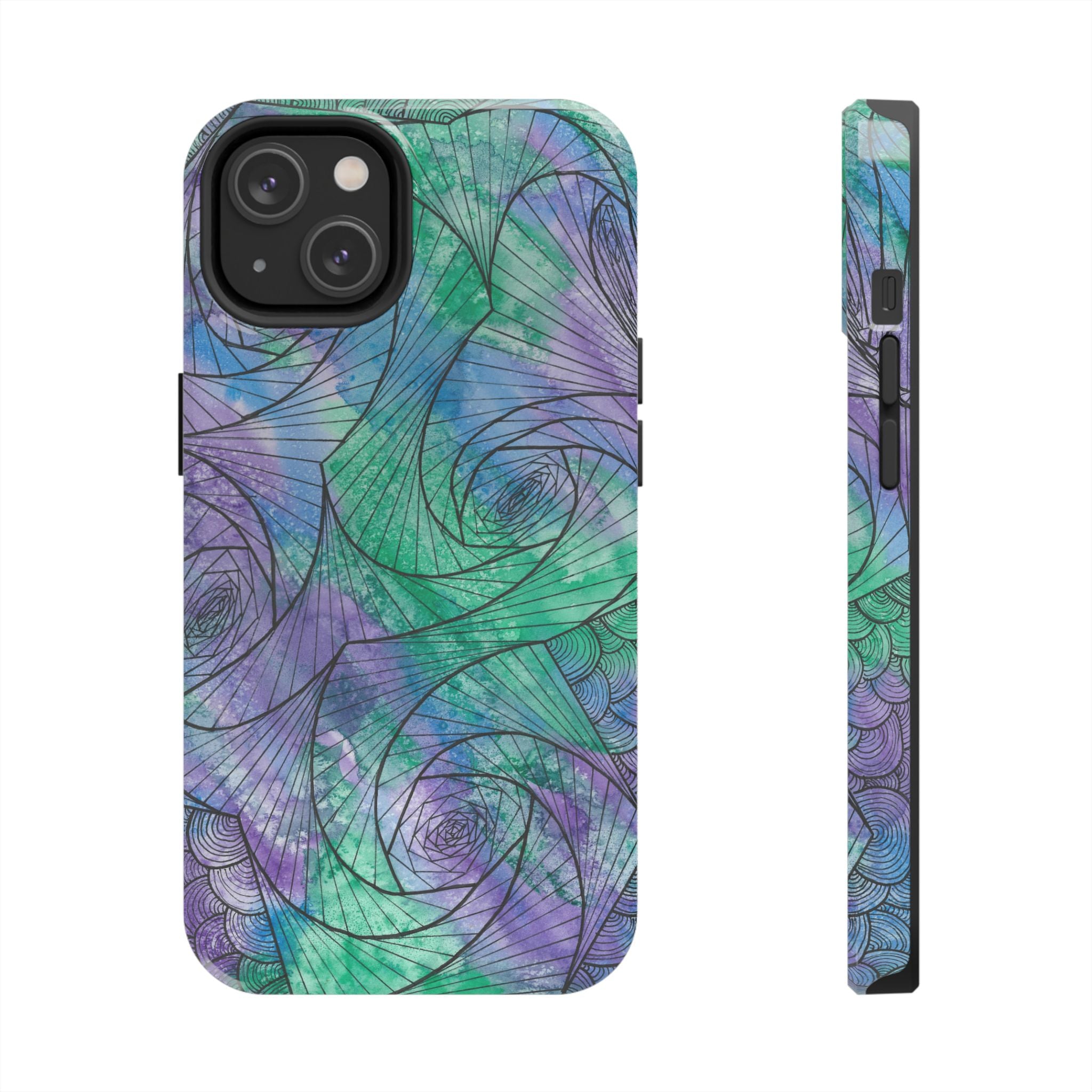 Tough Phone Case - All iPhones and Samsung Galaxys - Exciting Abstract Design  #50 If Not Now When