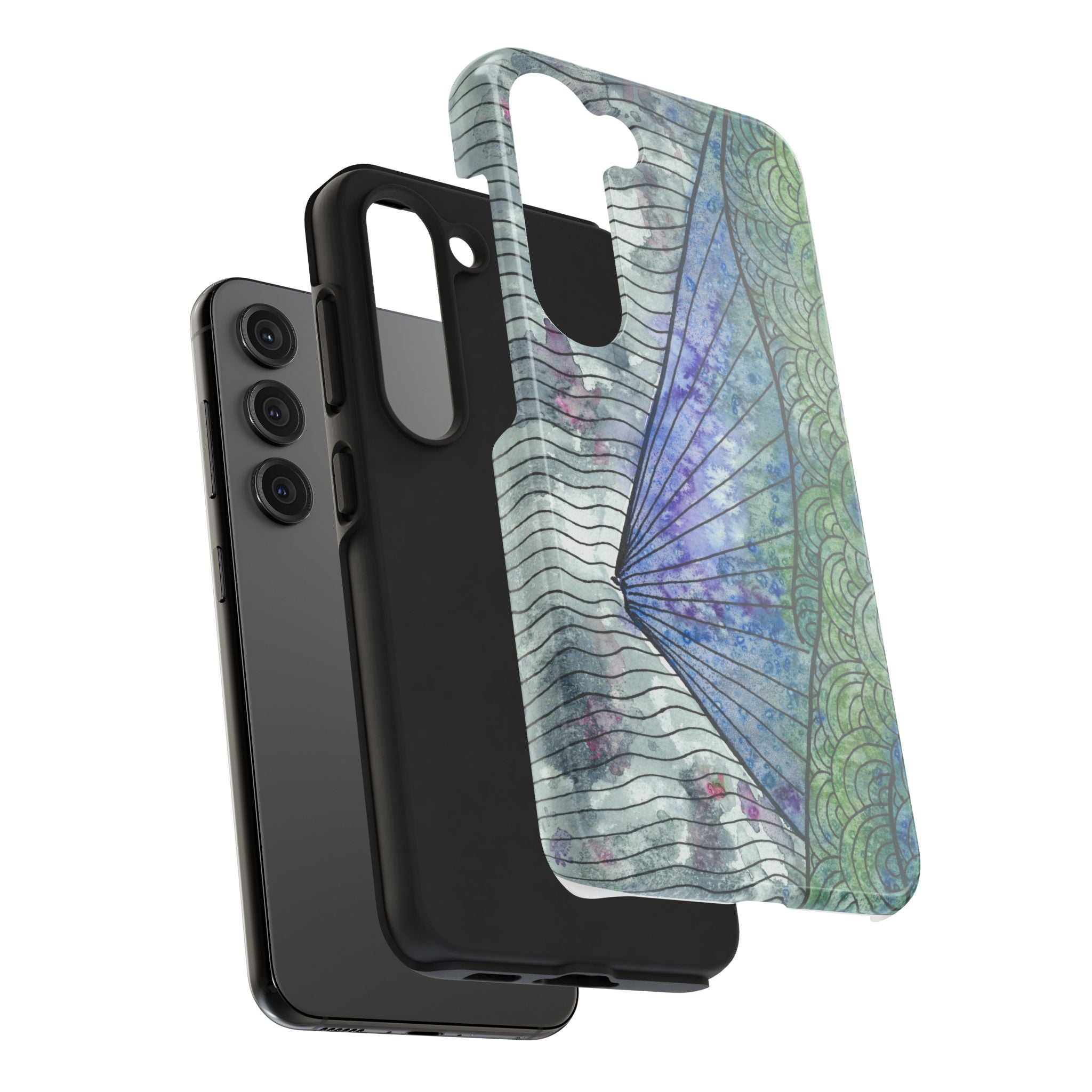 Tough Phone Case - All iPhones and Samsung Galaxys - Exciting Abstract Design #90 Rtanj Pyramid - Serbia
