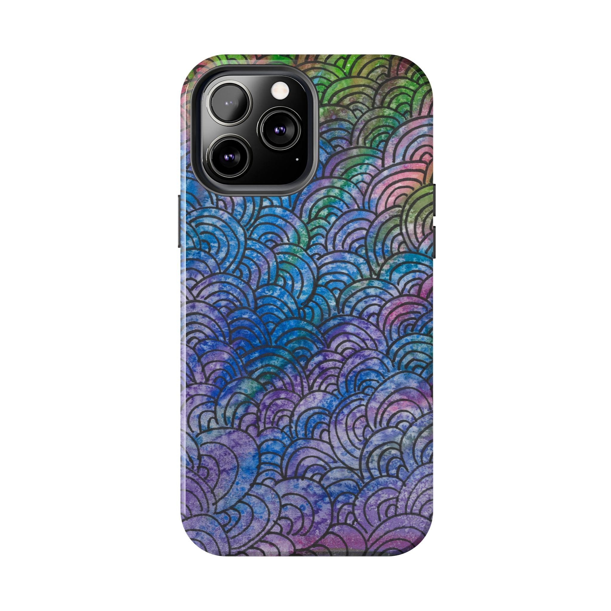 Tough Phone Case - All iPhones and Samsung Galaxys - Exciting Abstract Design #84 Ah! The Past