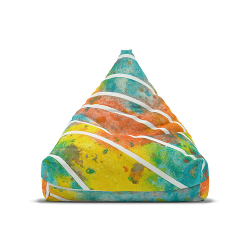Bean Bag Chair Covers For Indoor & Outdoor - 2 Sizes - Exciting Abstract Design #101 Your Energy Radiates