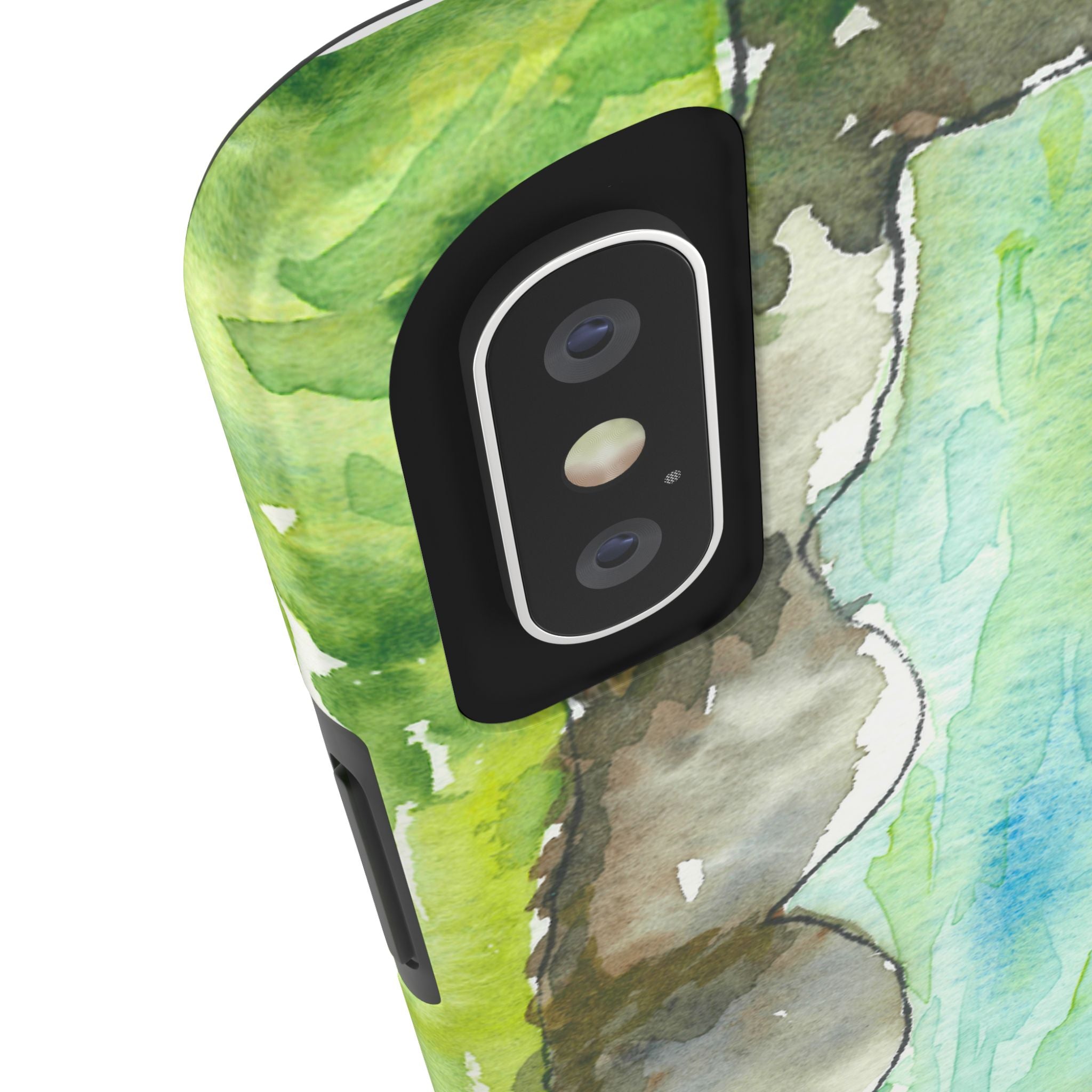 Tough Phone Case - All iPhones and Samsung Galaxys - Exciting Abstract Design #88 Tara River - Montenegro