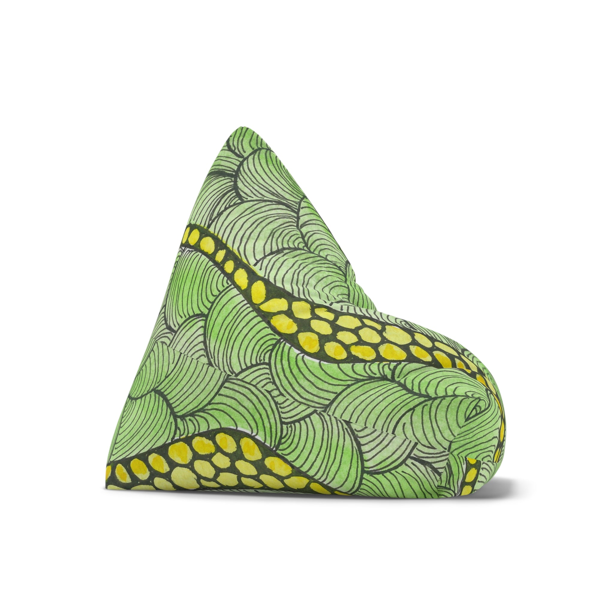 Bean Bag Chair Covers For Indoor & Outdoor - 2 Sizes - Exciting Abstract Design #13 Watcha Thinking