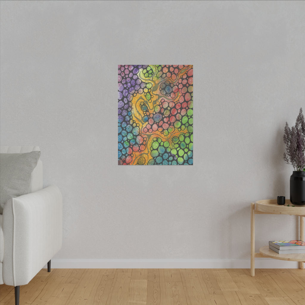 Large Colourful Wall Art, Canvas Prints, For Office, Bedroom or Living Room, or Special Gift #77 River Of Dreams