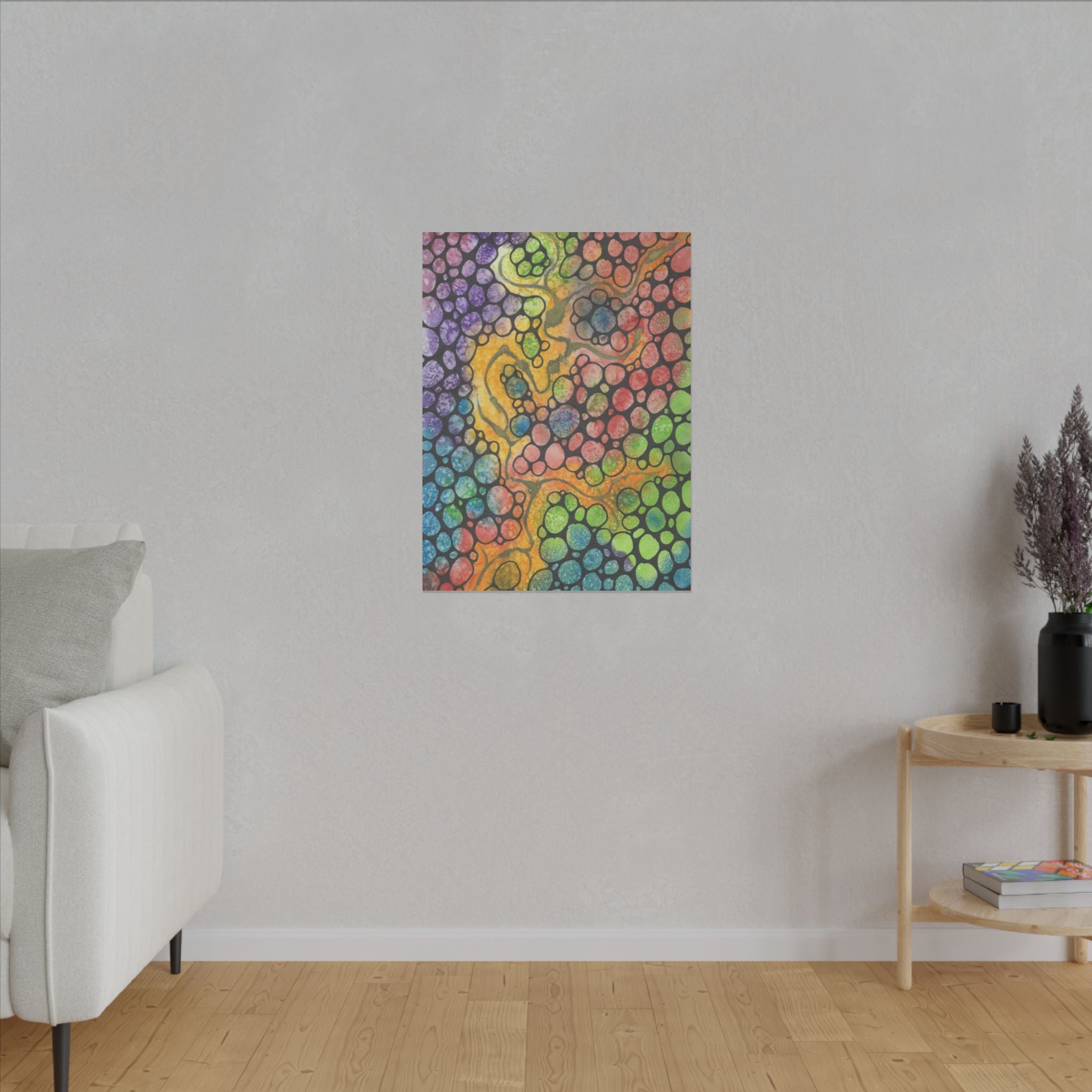Large Colourful Wall Art, Canvas Prints, For Office, Bedroom or Living Room, or Special Gift #77 River Of Dreams