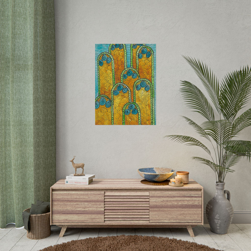 Large Colourful Wall Art, Posters & Prints, For Office, Bedroom or Living Room, or Special Gift #87 Belgrade Impressions - Serbia
