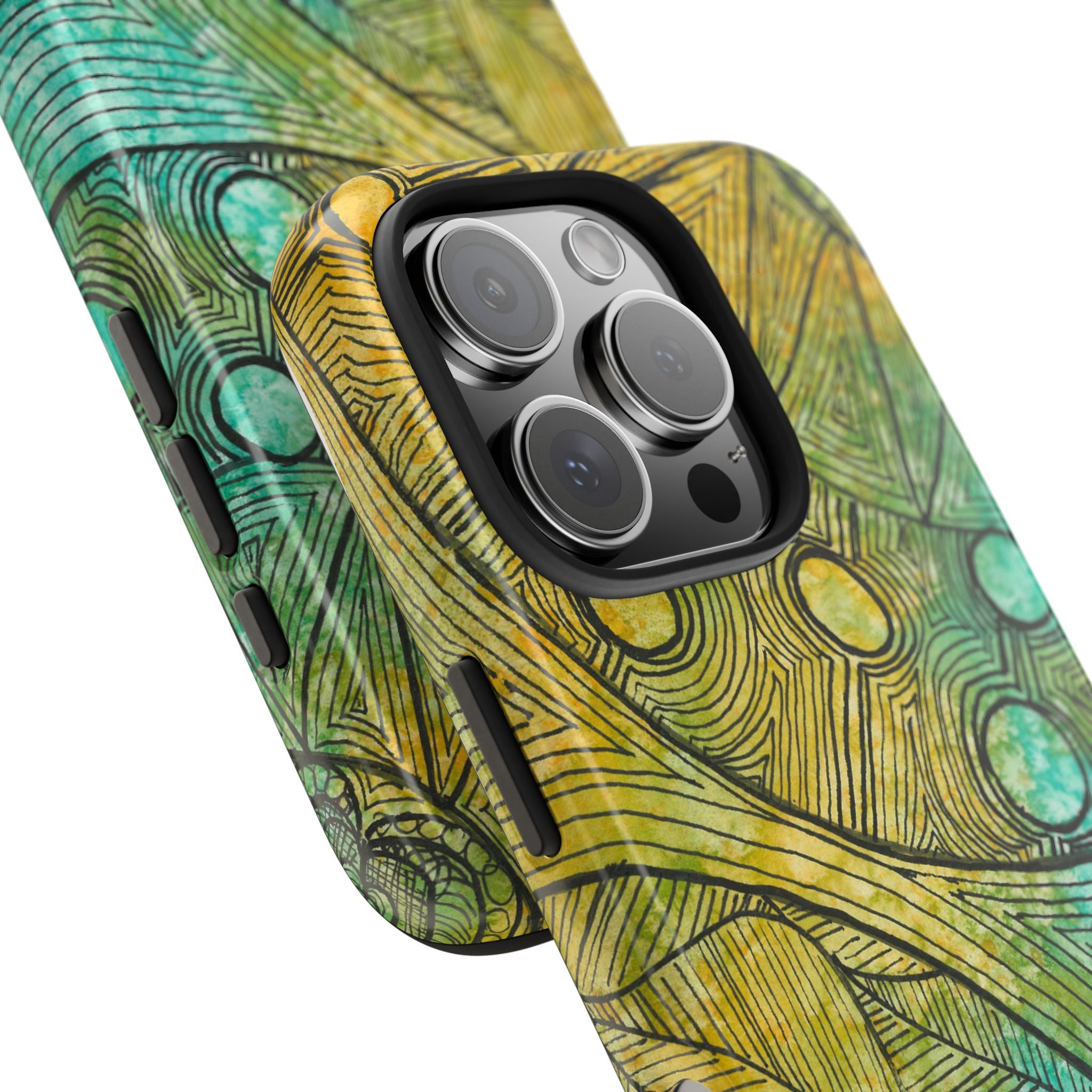 Tough Phone Case - All iPhones and Samsung Galaxys - Exciting Abstract Design #27 Come What May