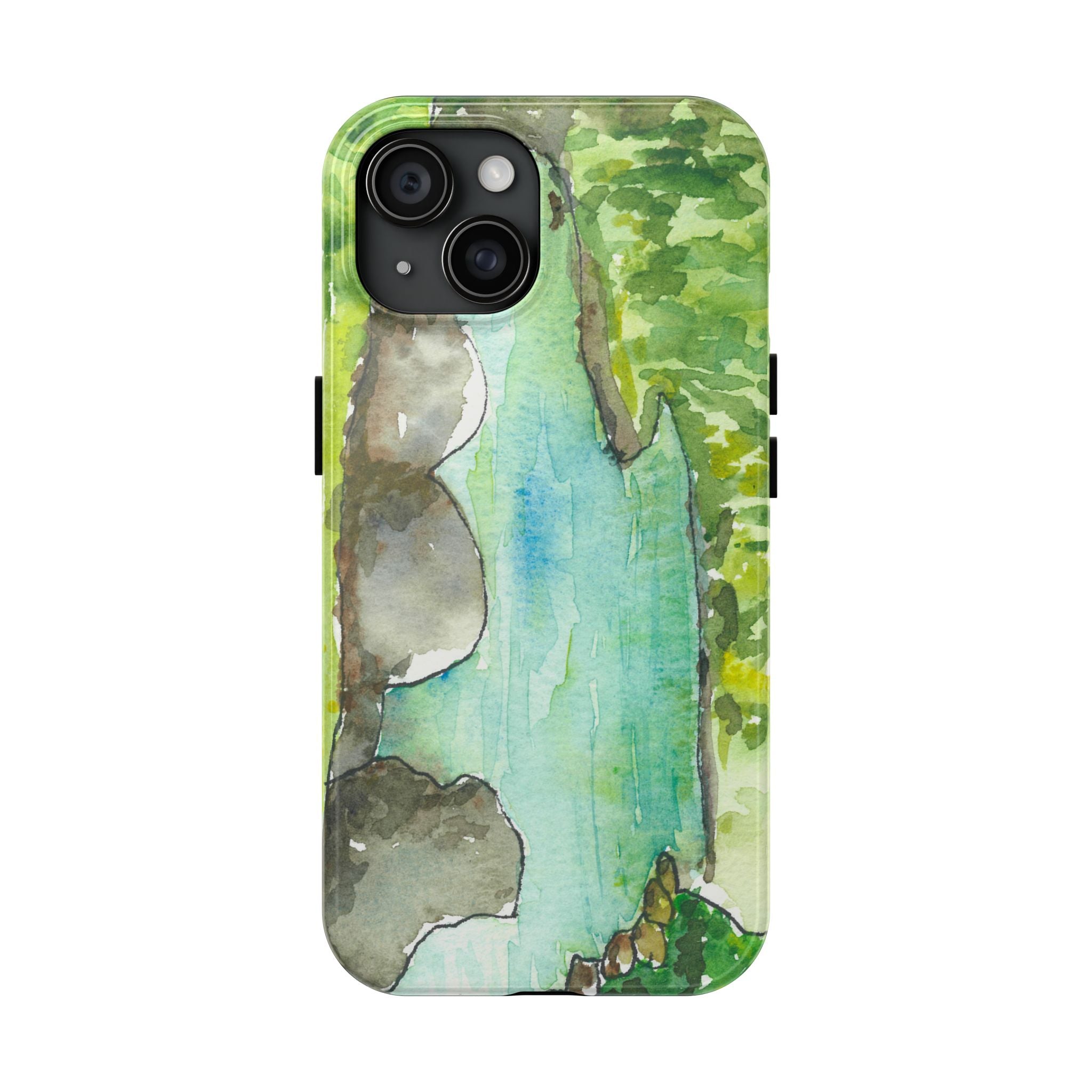Tough Phone Case - All iPhones and Samsung Galaxys - Exciting Abstract Design #88 Tara River - Montenegro