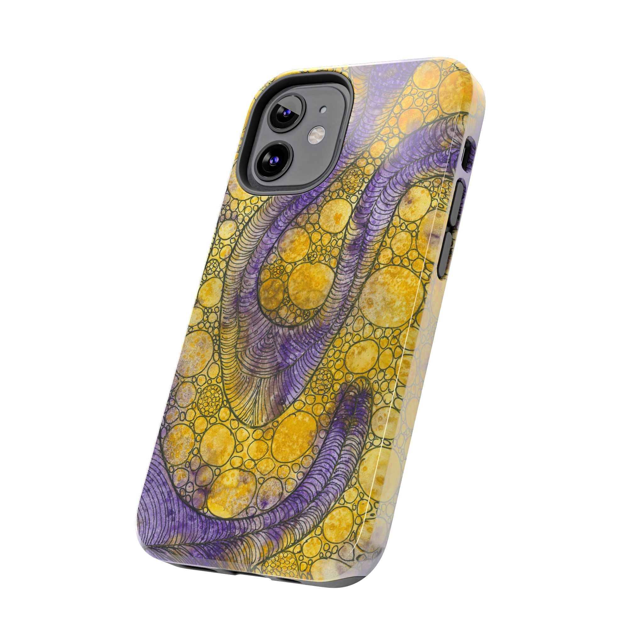 Tough Phone Case - All iPhones and Samsung Galaxys - Exciting Abstract Design #64 Is Now A Good Time?