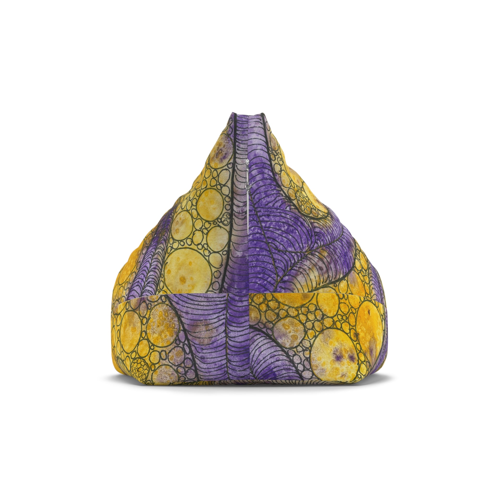 Bean Bag Chair Covers For Indoor & Outdoor - 2 Sizes - Exciting Abstract Design #64 Is Now A Good Time?