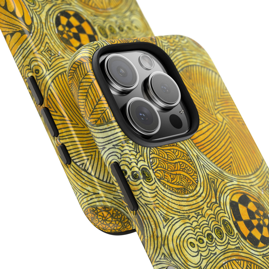 Tough Phone Case - All iPhones and Samsung Galaxys - Exciting Abstract Design #38 The Conversationalist