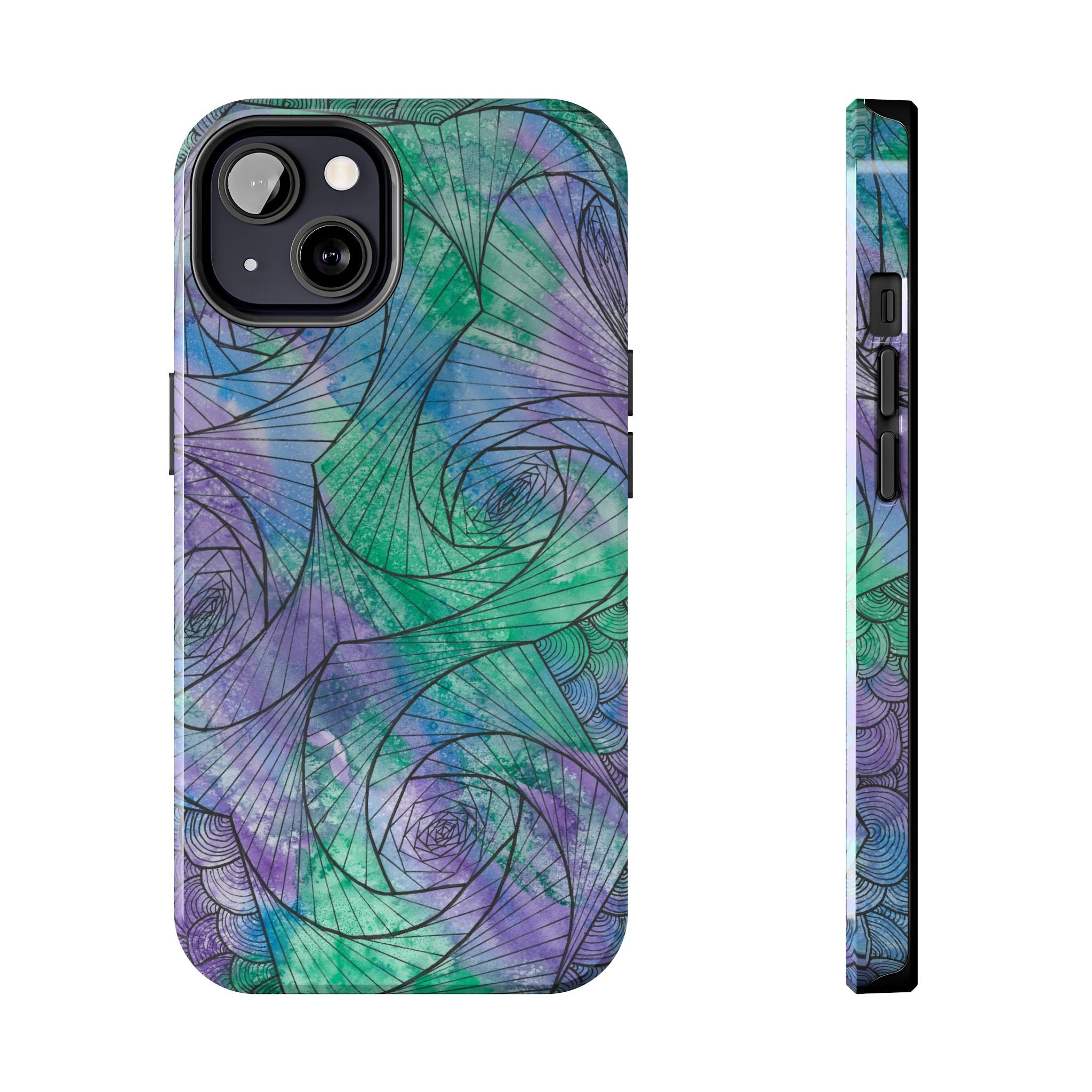 Tough Phone Case - All iPhones and Samsung Galaxys - Exciting Abstract Design  #50 If Not Now When