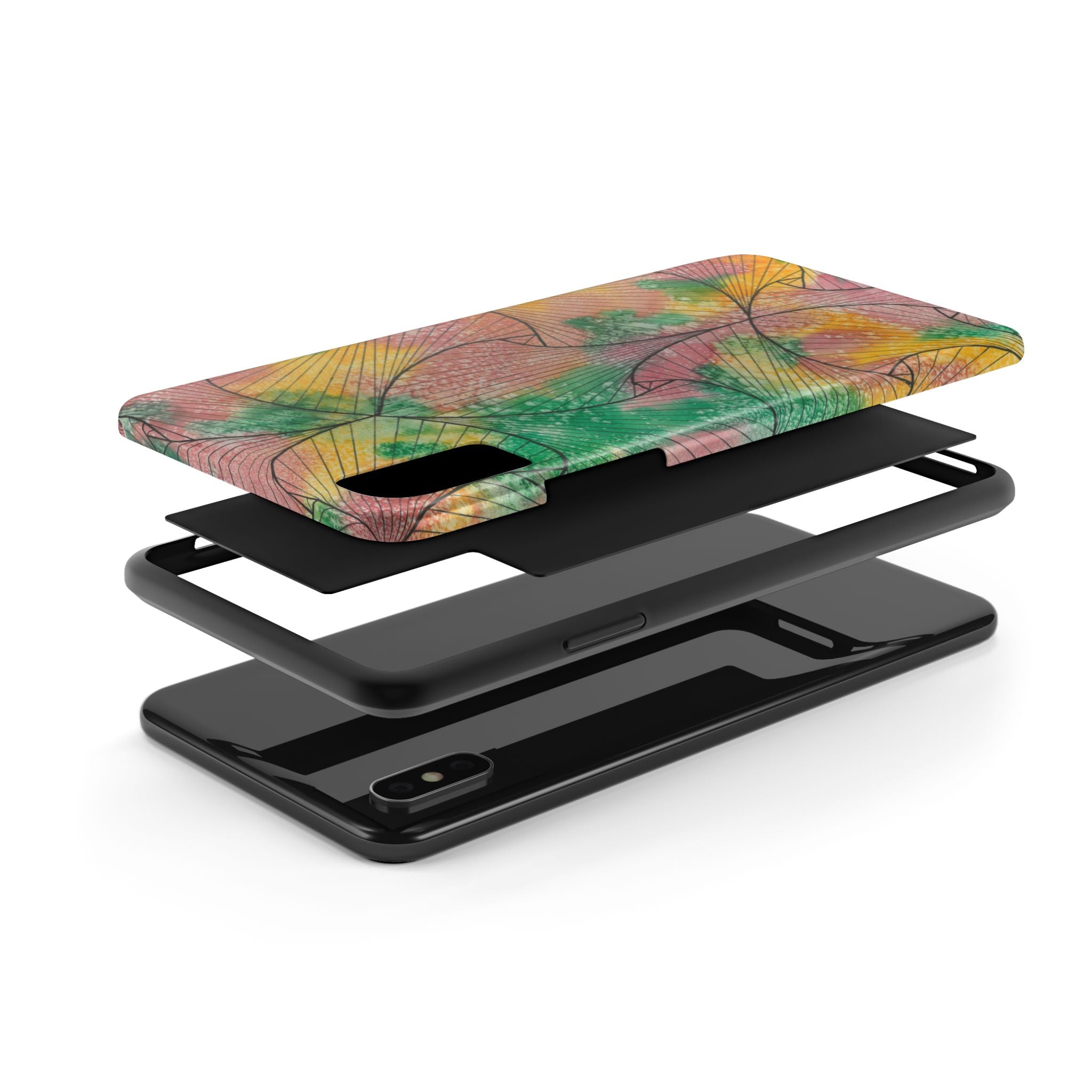 Tough Phone Case - All iPhones and Samsung Galaxys - Exciting Abstract Design #49 Health Well Being