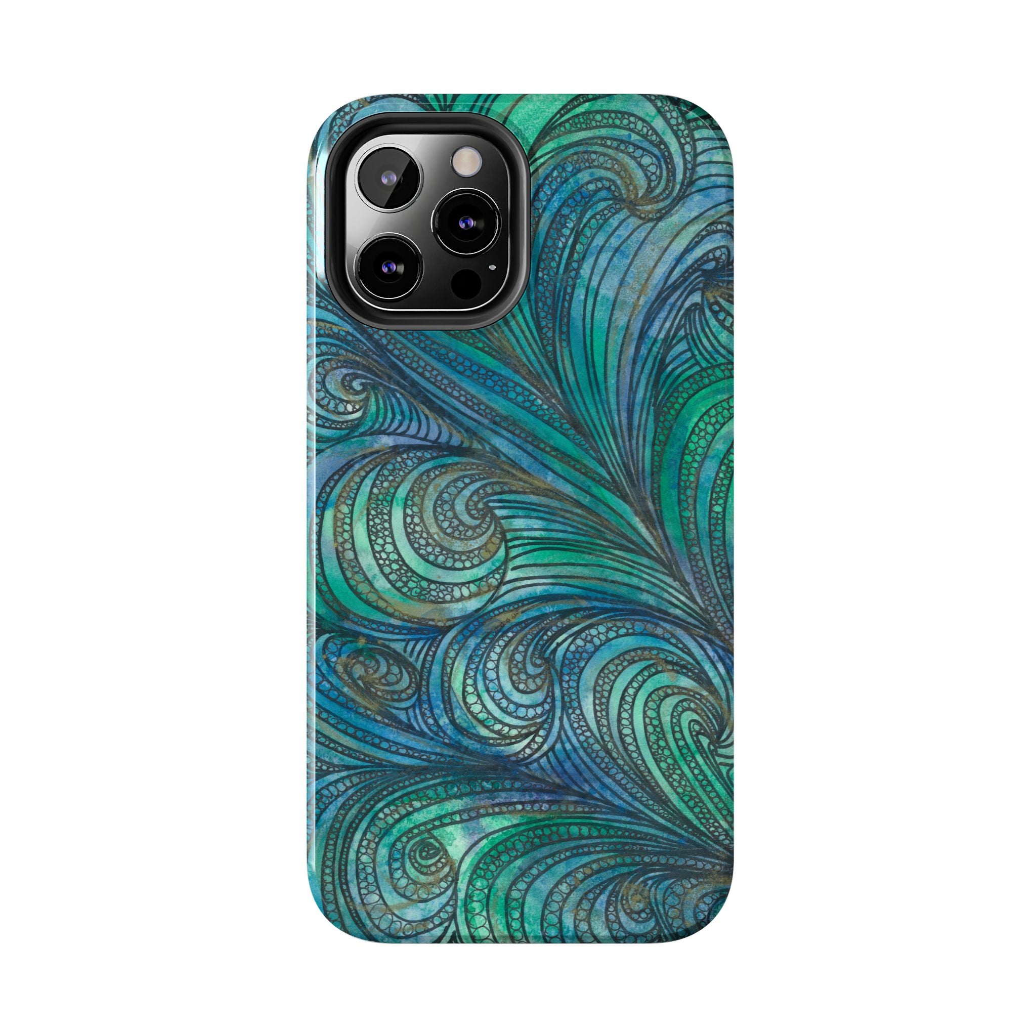 Tough Phone Case - All iPhones and Samsung Galaxys - Exciting Abstract Design #71 Call Of The Sea