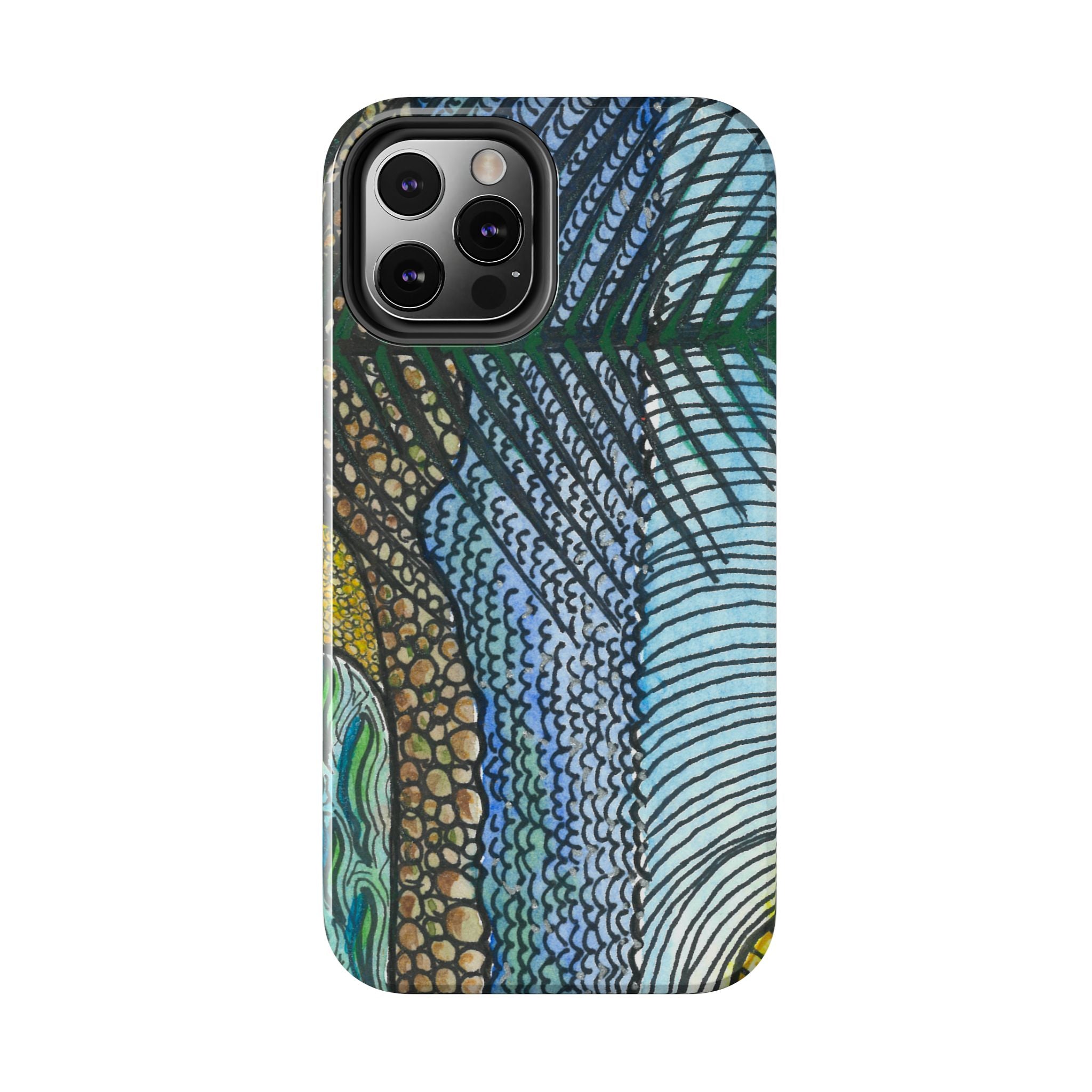 Tough Phone Case - All iPhones and Samsung Galaxys - Exciting Abstract Design #47 Cottesloe