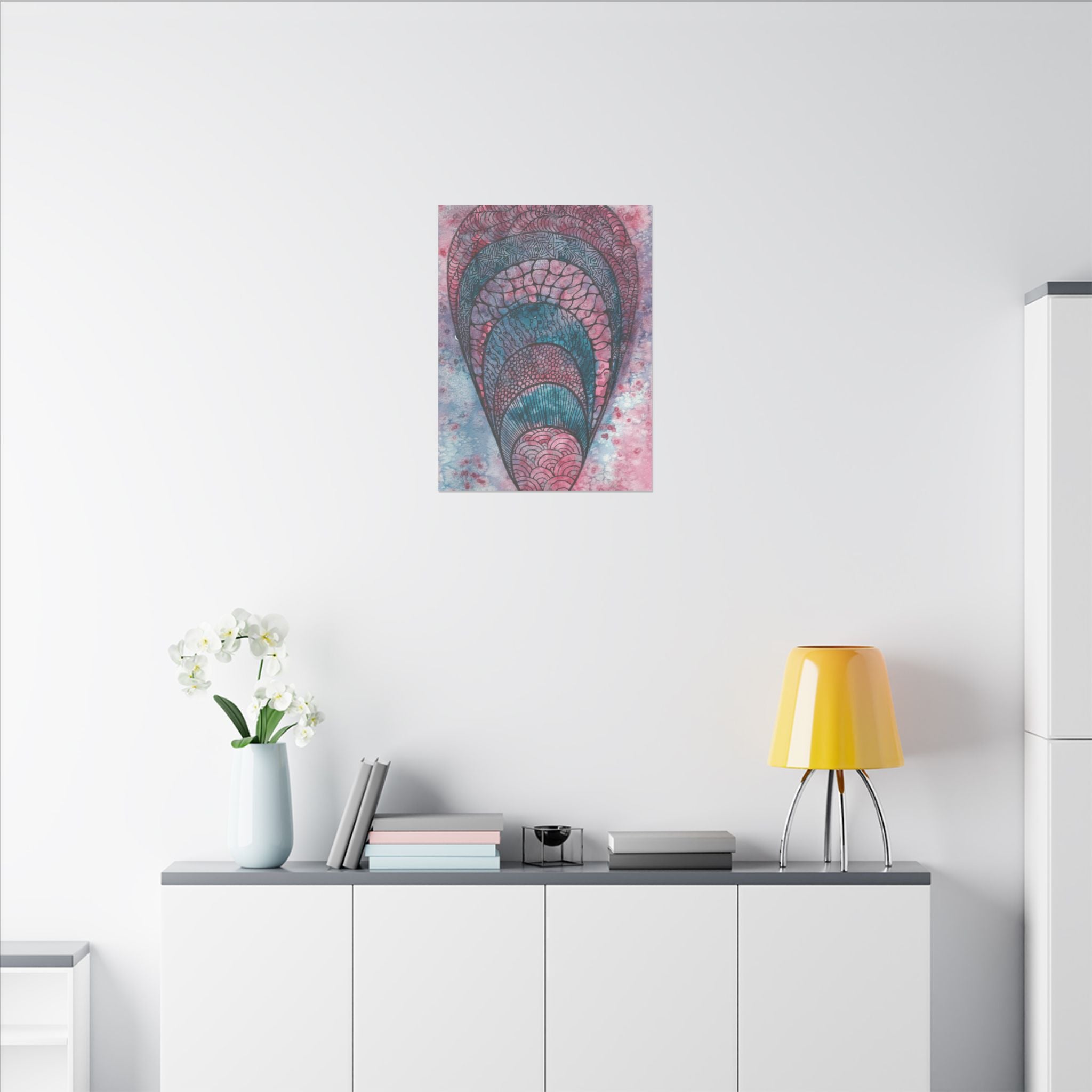 Large Colourful Wall Art, Canvas Prints, For Office, Bedroom or Living Room, or Special Gift #92 The Goddess Lives