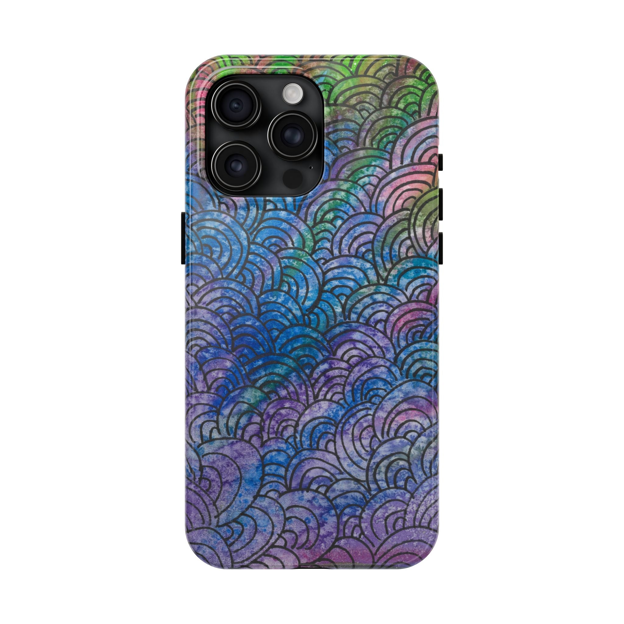 Tough Phone Case - All iPhones and Samsung Galaxys - Exciting Abstract Design #84 Ah! The Past