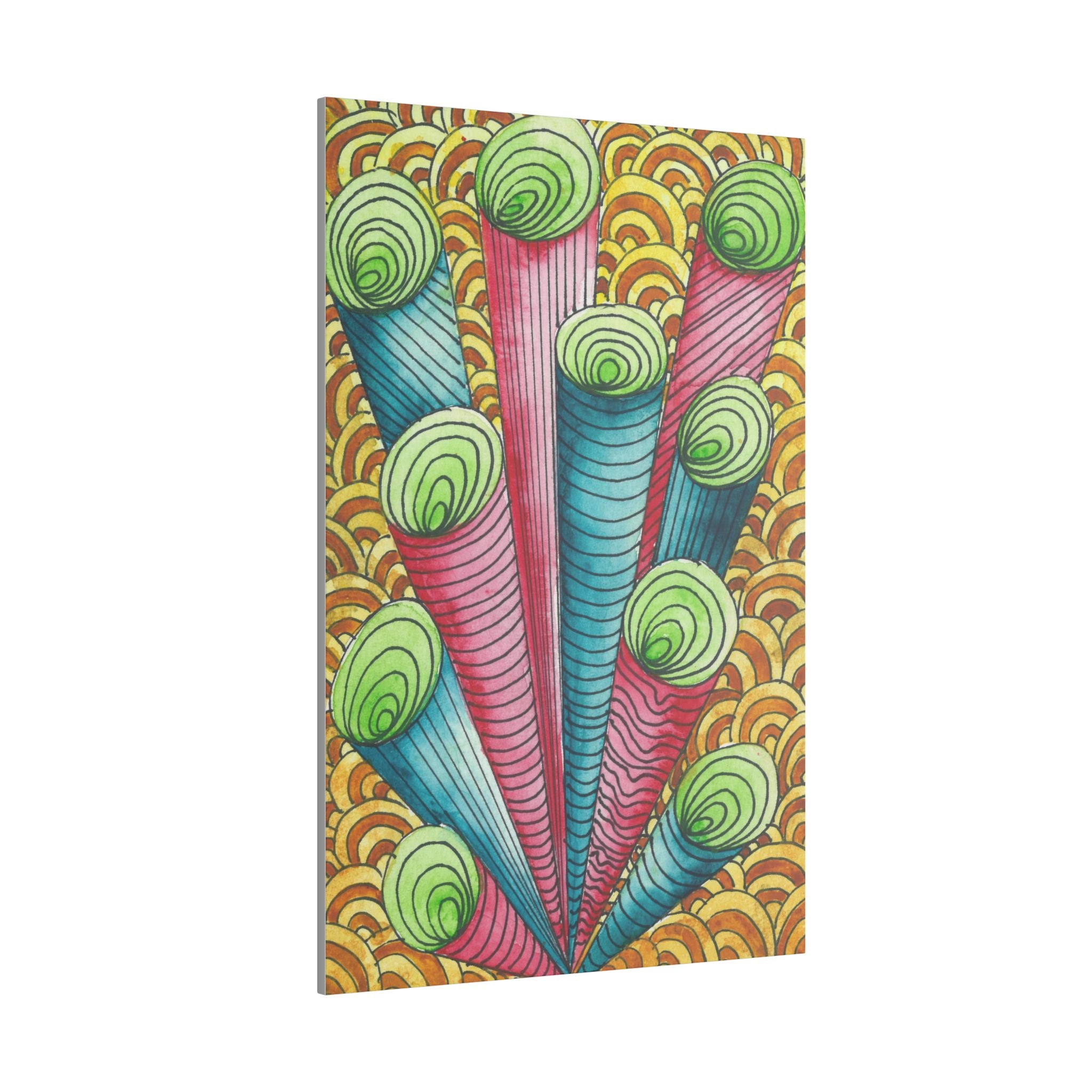 Large Colourful Wall Art, Canvas Prints, For Office, Bedroom or Living Room, or Special Gift #93 On A Mission