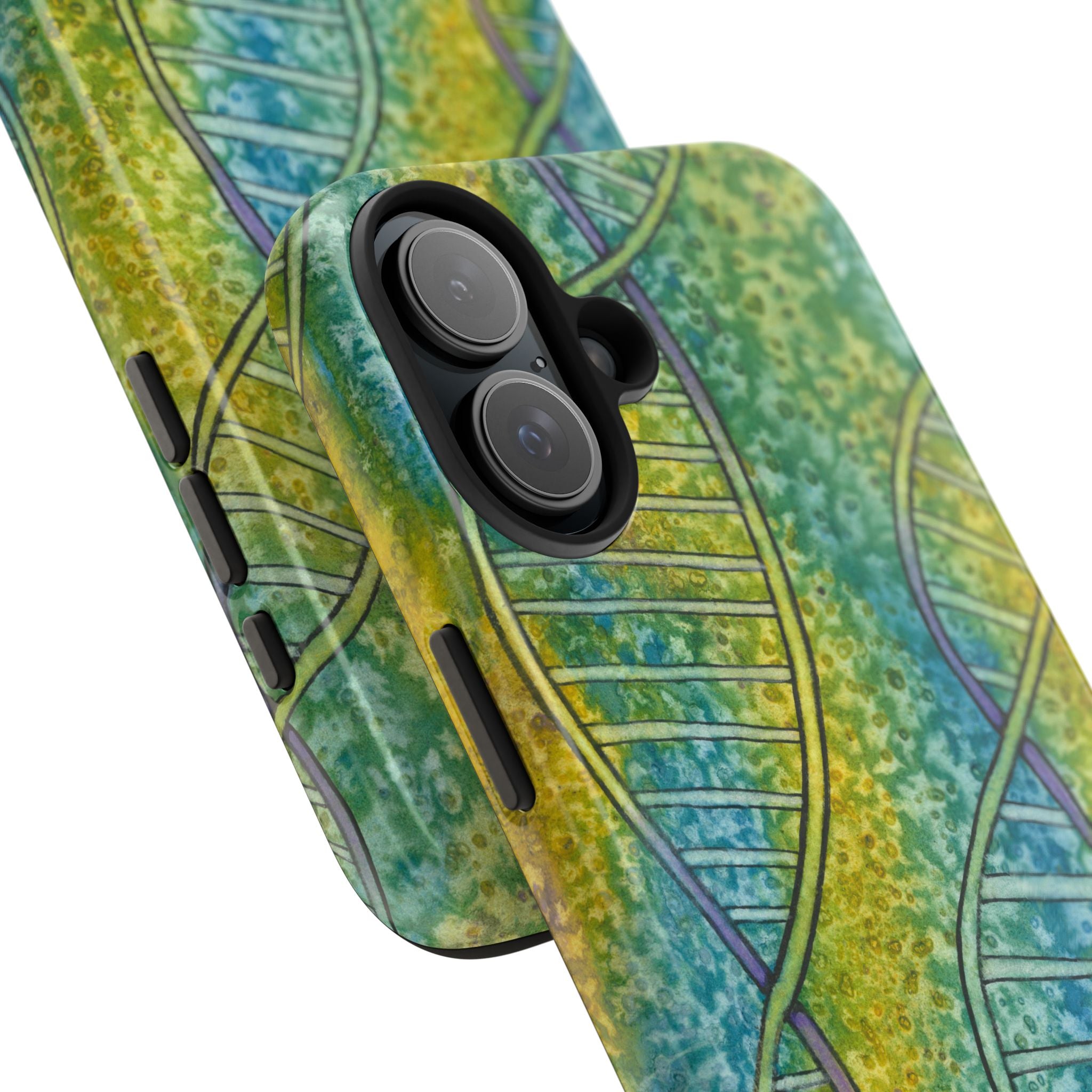 Tough Phone Case - All iPhones and Samsung Galaxys - Exciting Abstract Design #99 Crop of DNA