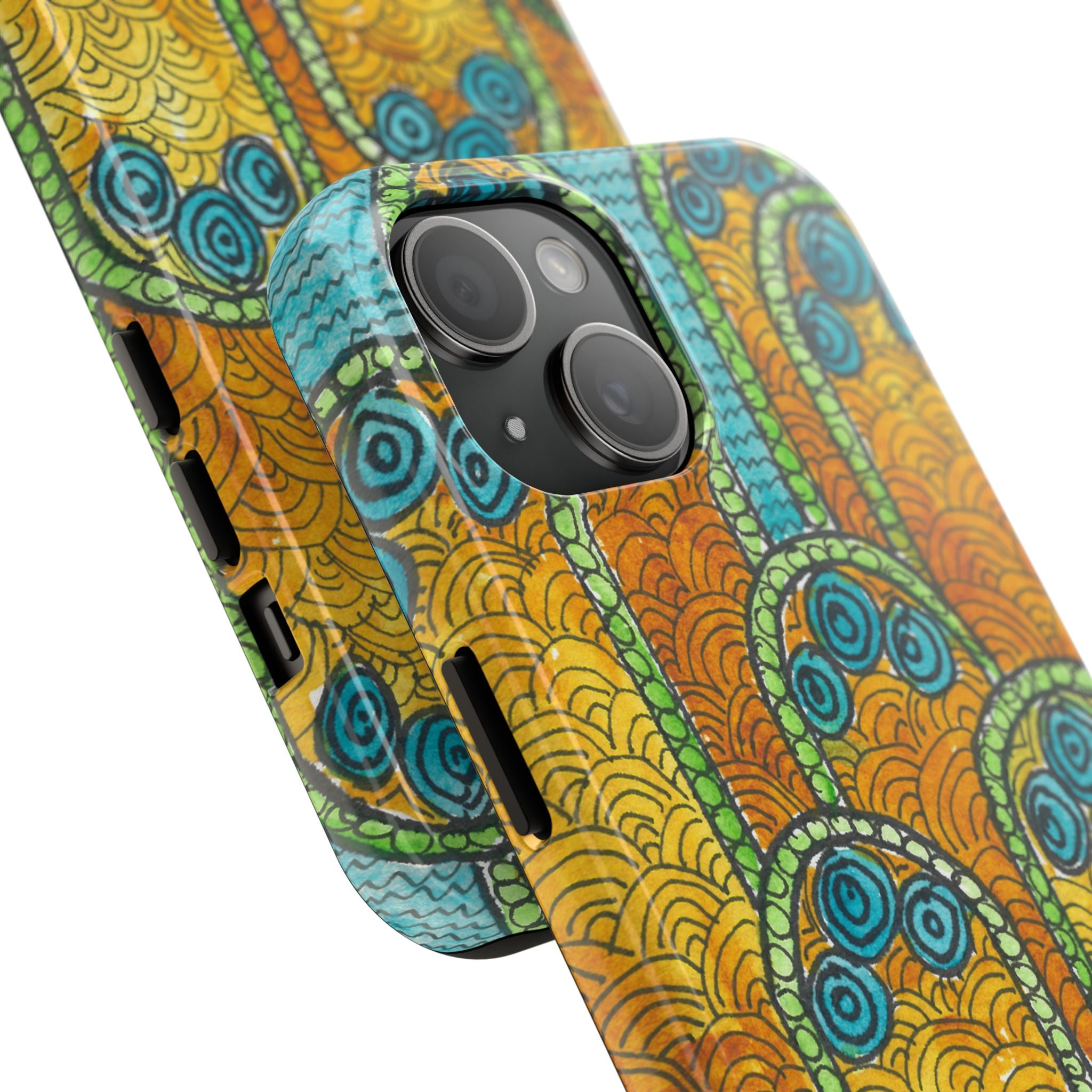 Tough Phone Case - All iPhones and Samsung Galaxys - Exciting Abstract Design #87 Belgrade Impressions - Serbia