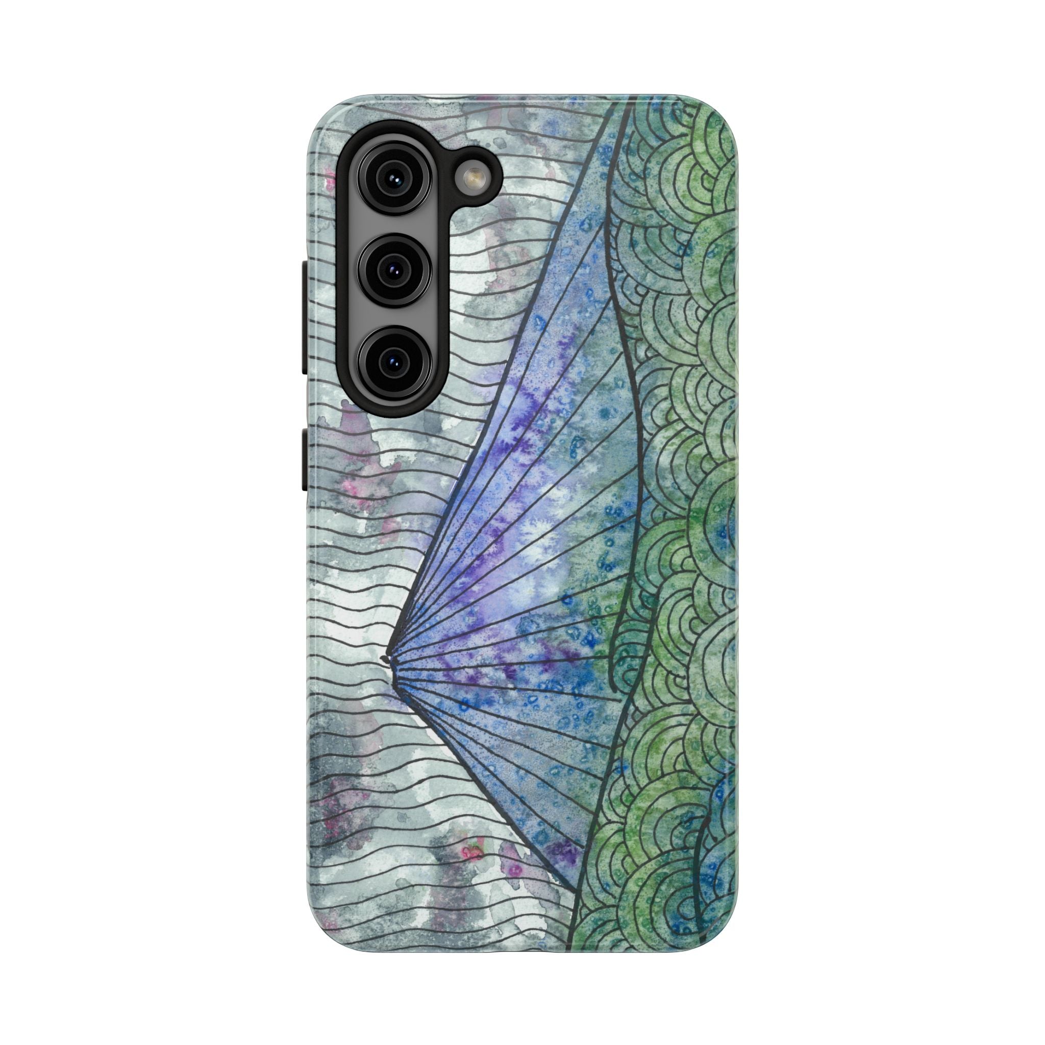 Tough Phone Case - All iPhones and Samsung Galaxys - Exciting Abstract Design #90 Rtanj Pyramid - Serbia