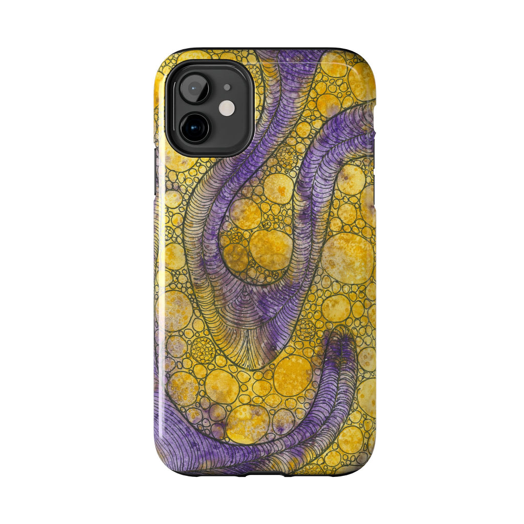 Tough Phone Case - All iPhones and Samsung Galaxys - Exciting Abstract Design #64 Is Now A Good Time?