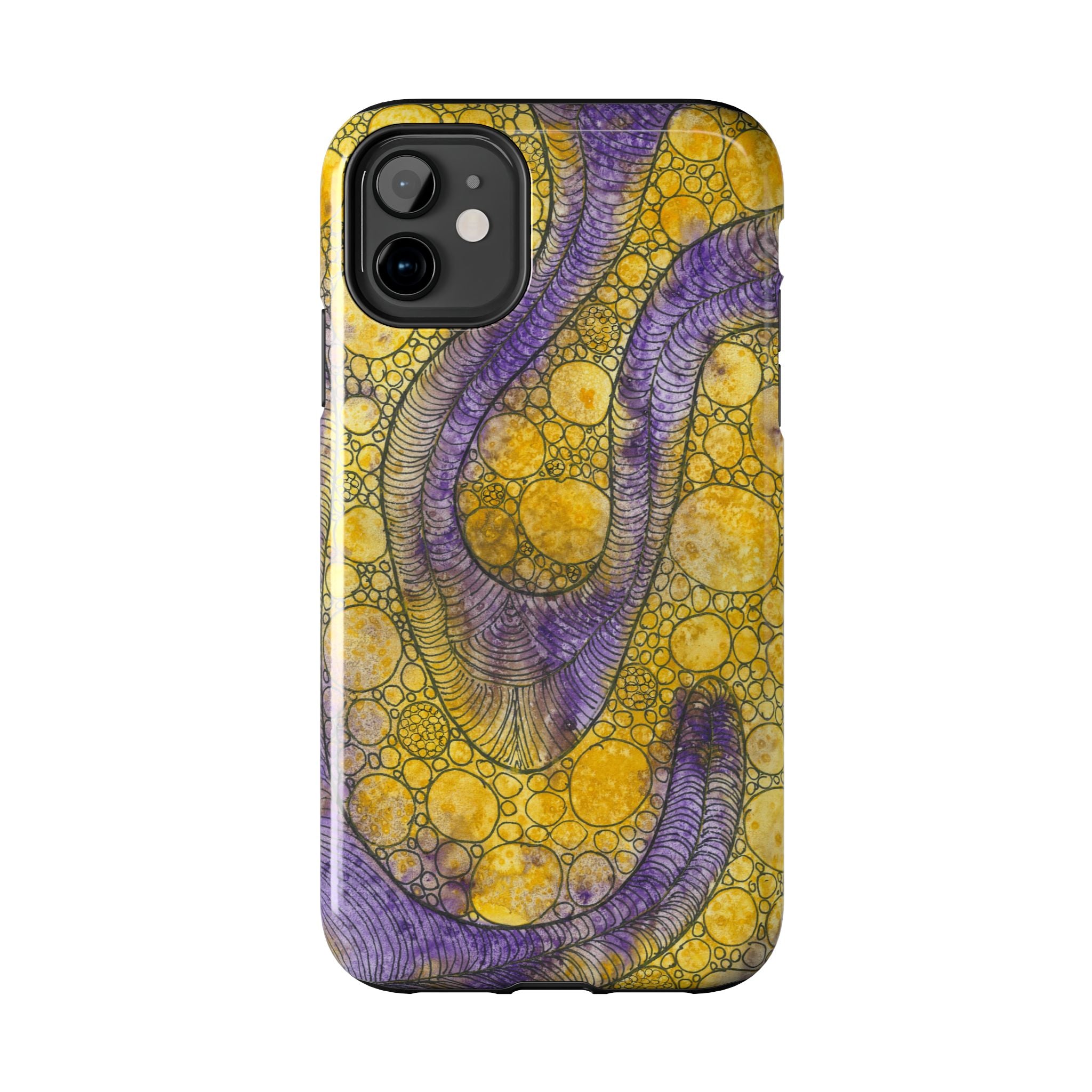 Tough Phone Case - All iPhones and Samsung Galaxys - Exciting Abstract Design #64 Is Now A Good Time?