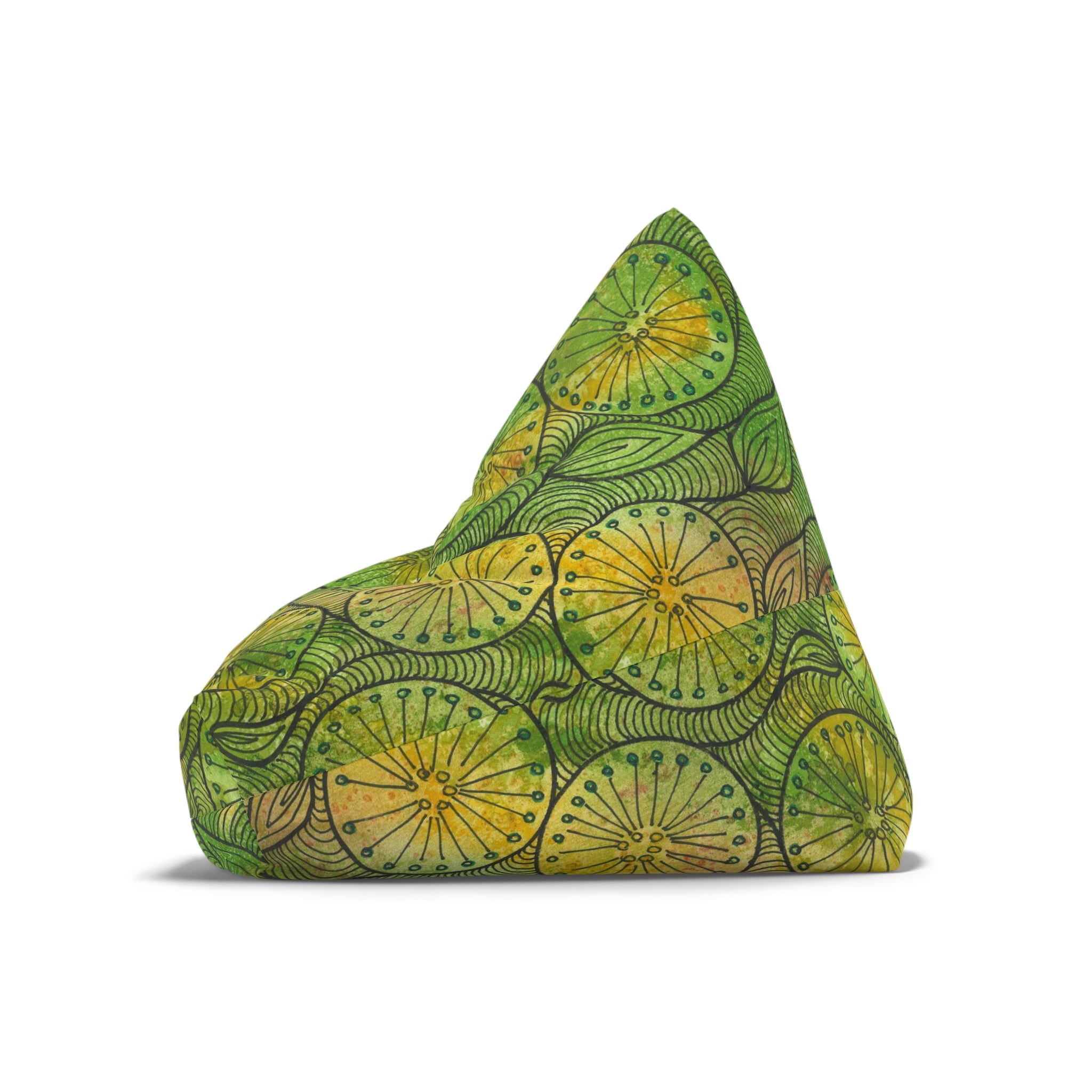 Bean Bag Chair Covers For Indoor & Outdoor - 2 Sizes - Exciting Abstract Design #63 Margarita Mondays