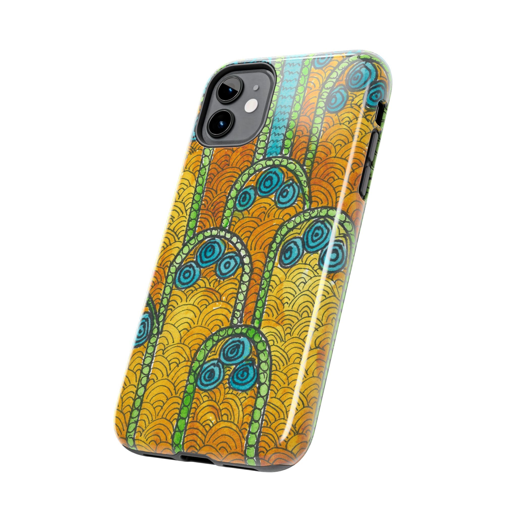 Tough Phone Case - All iPhones and Samsung Galaxys - Exciting Abstract Design #87 Belgrade Impressions - Serbia