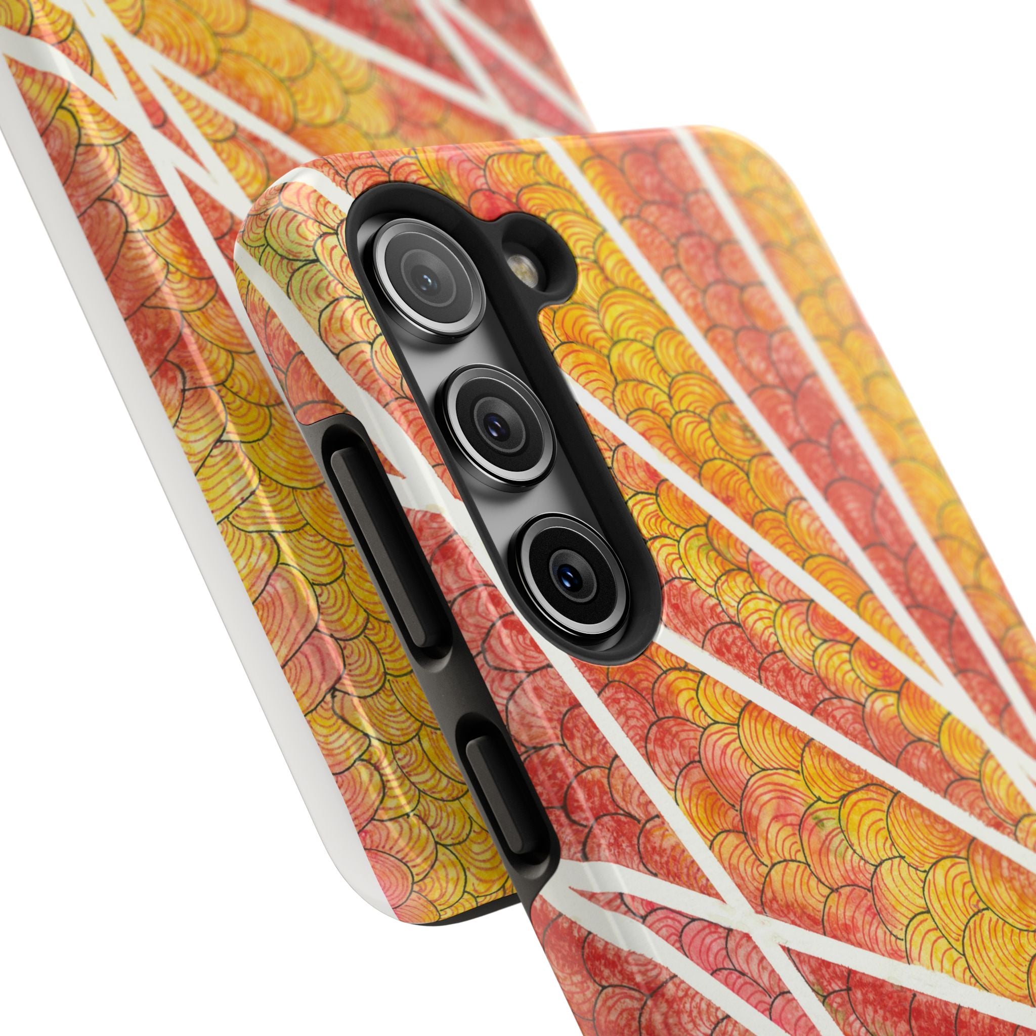 Tough Phone Case - All iPhones and Samsung Galaxys - Exciting Abstract Design #67 Max Mimosa