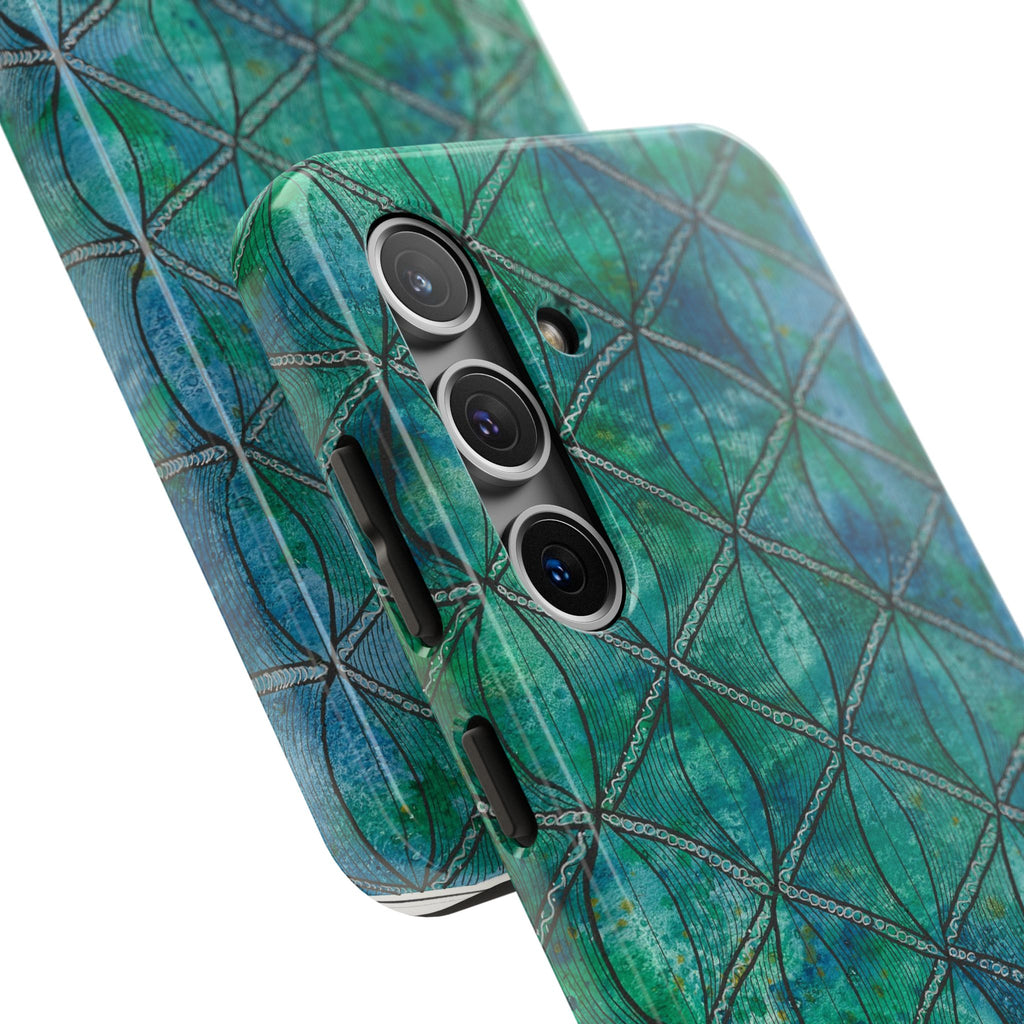Tough Phone Case - All iPhones and Samsung Galaxys - Exciting Abstract Design #58 How's the Serenity