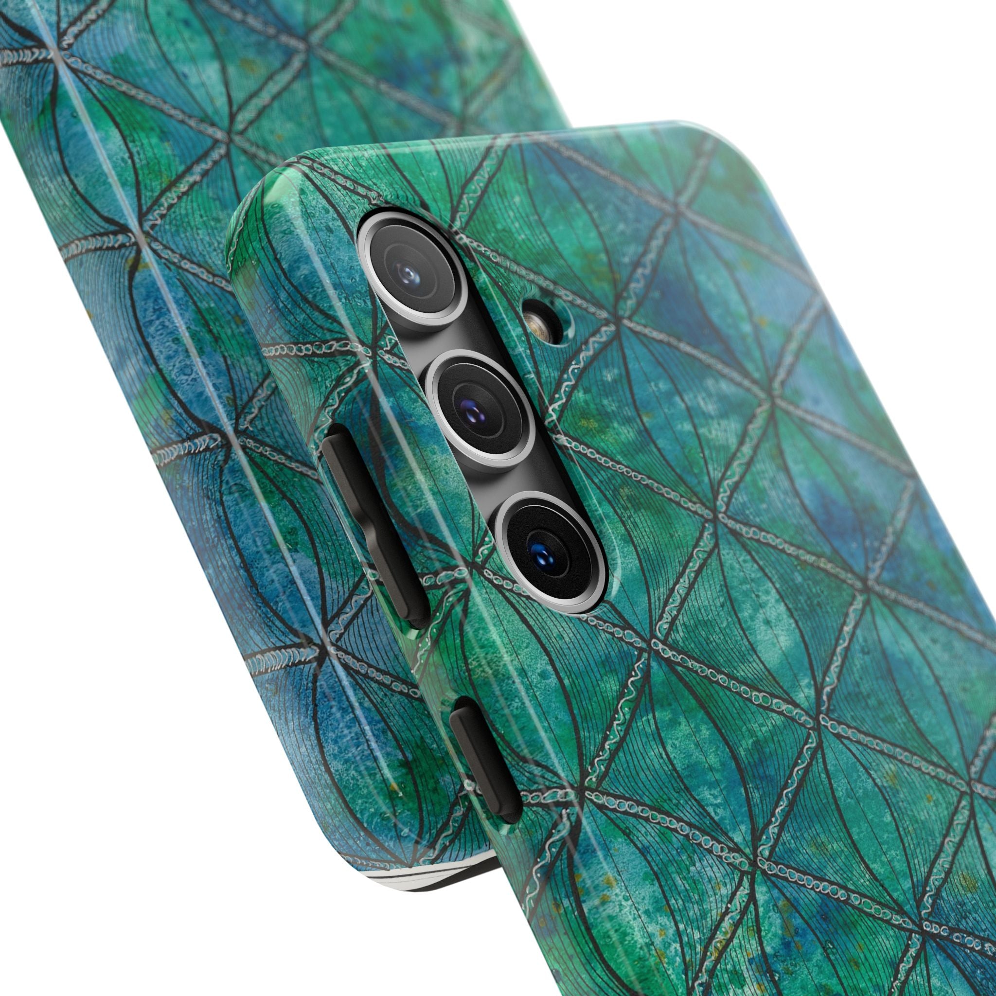 Tough Phone Case - All iPhones and Samsung Galaxys - Exciting Abstract Design #58 How's the Serenity
