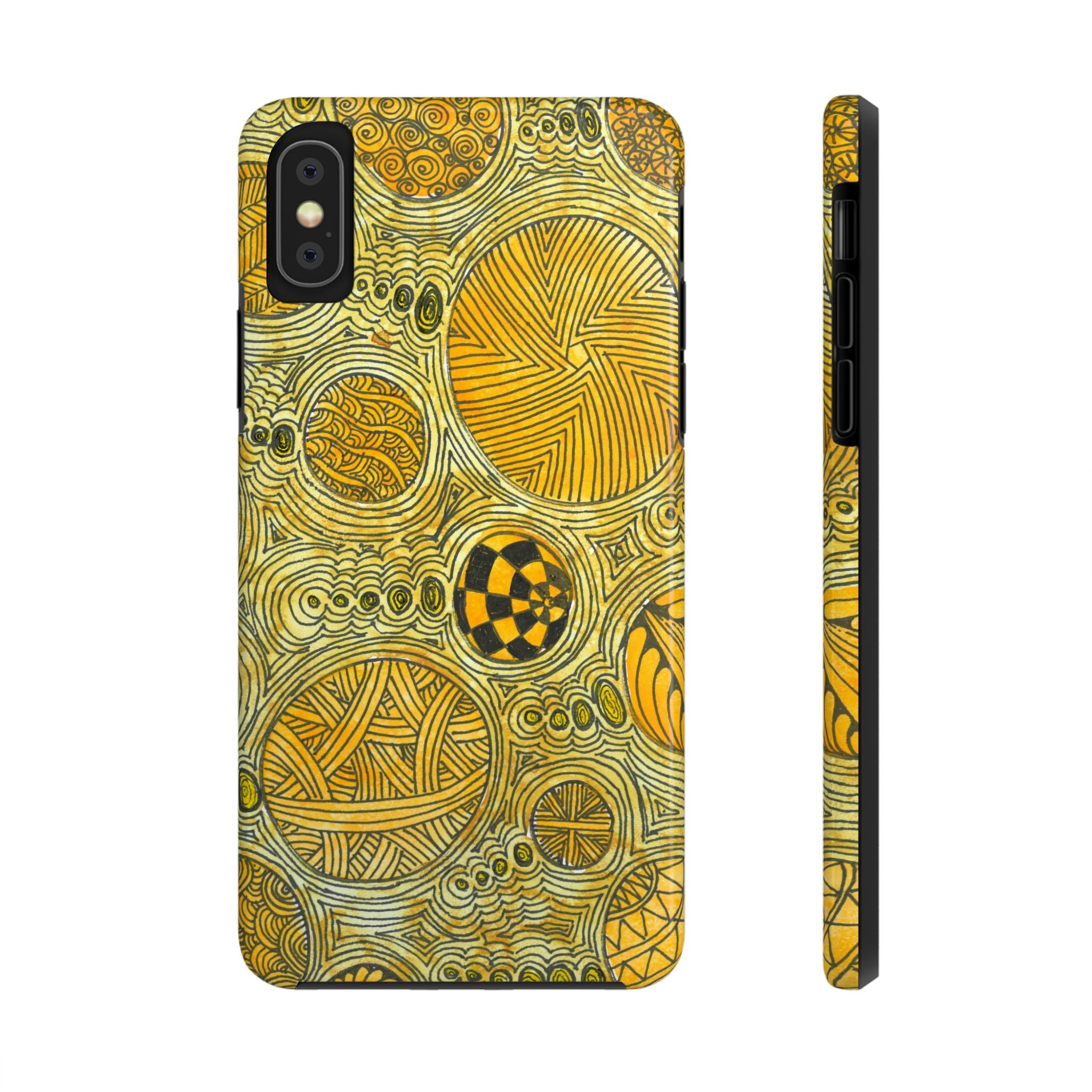 Tough Phone Case - All iPhones and Samsung Galaxys - Exciting Abstract Design #38 The Conversationalist