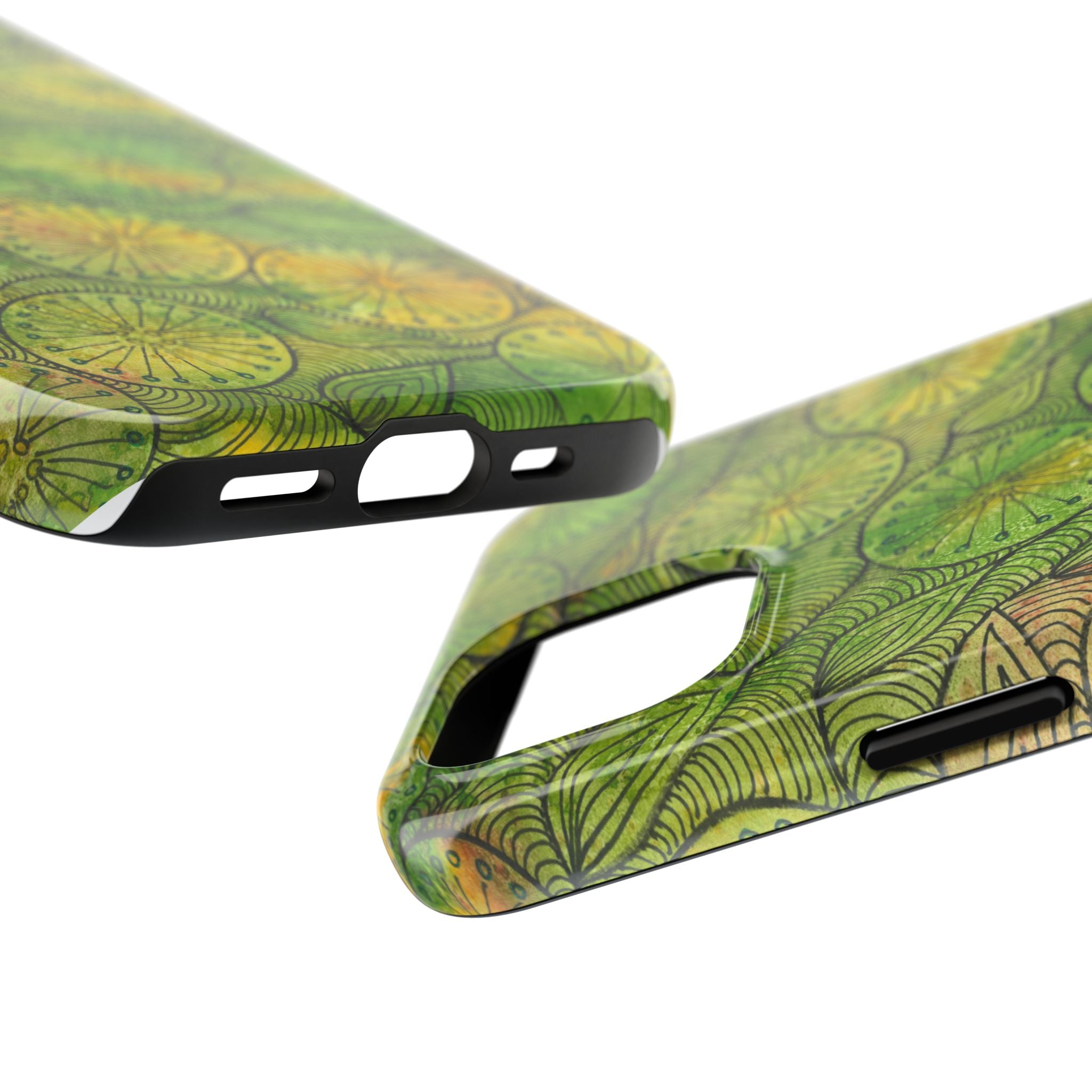 Tough Phone Case - All iPhones and Samsung Galaxys - Exciting Abstract Design #63 Margarita Mondays