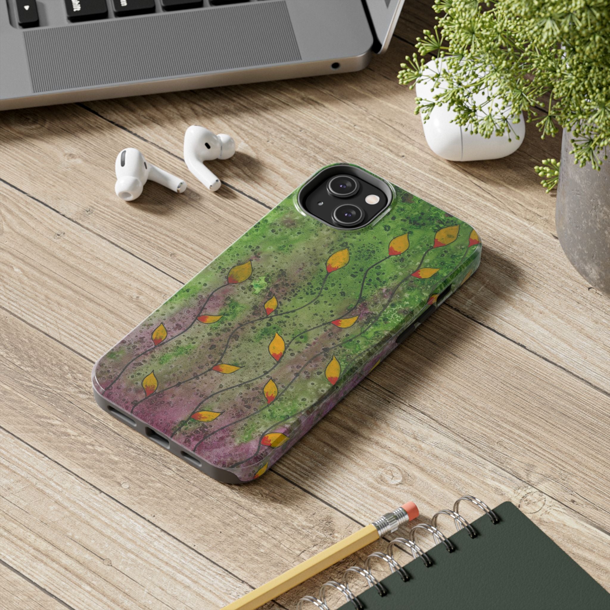Tough Phone Case - All iPhones and Samsung Galaxys - Exciting Abstract Design #98 HOPE