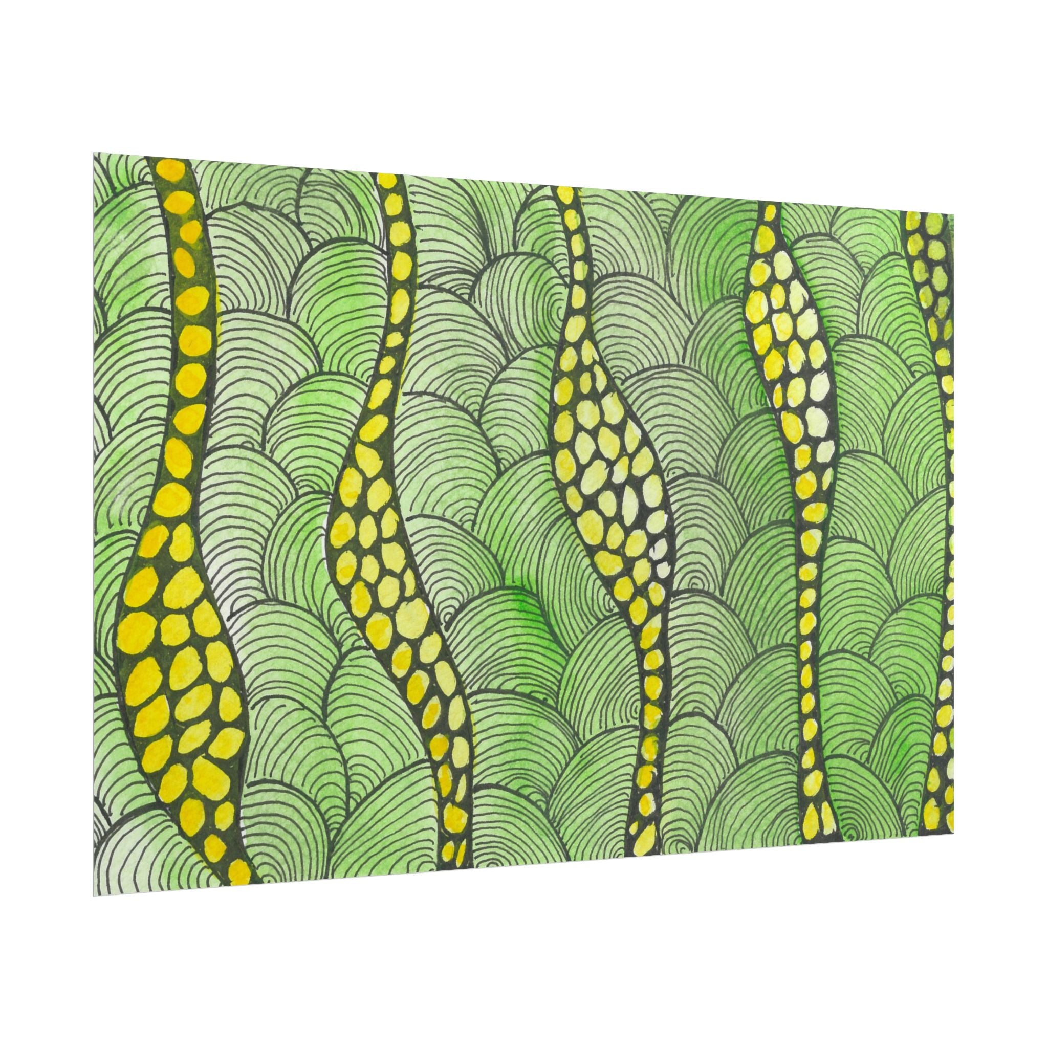 Large Colourful Wall Art, Posters & Prints, For Office, Bedroom or Living Room, or Special Gift #13 Watcha Thinking
